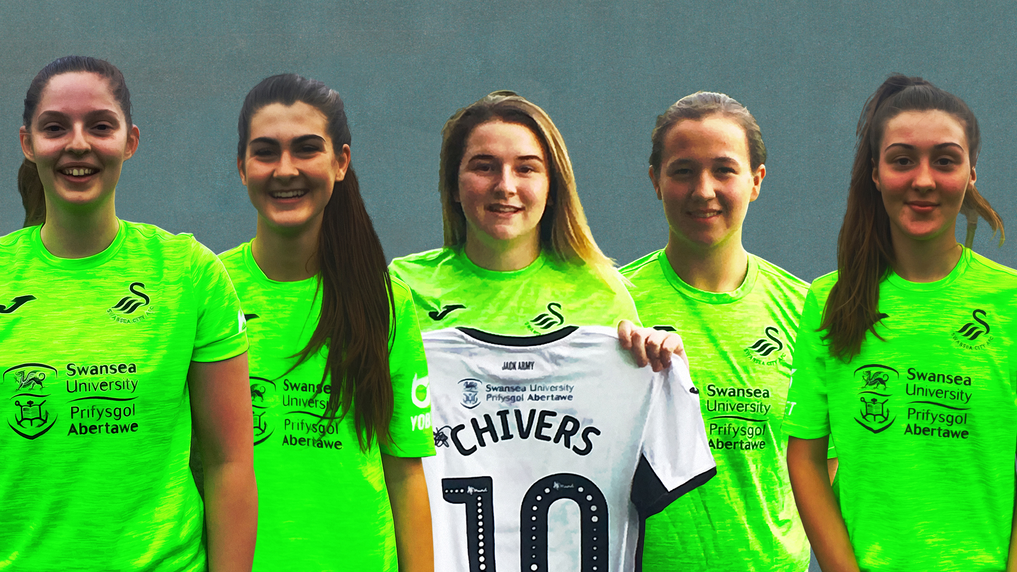 Famous Five Sign For Swansea City Ladies Swansea