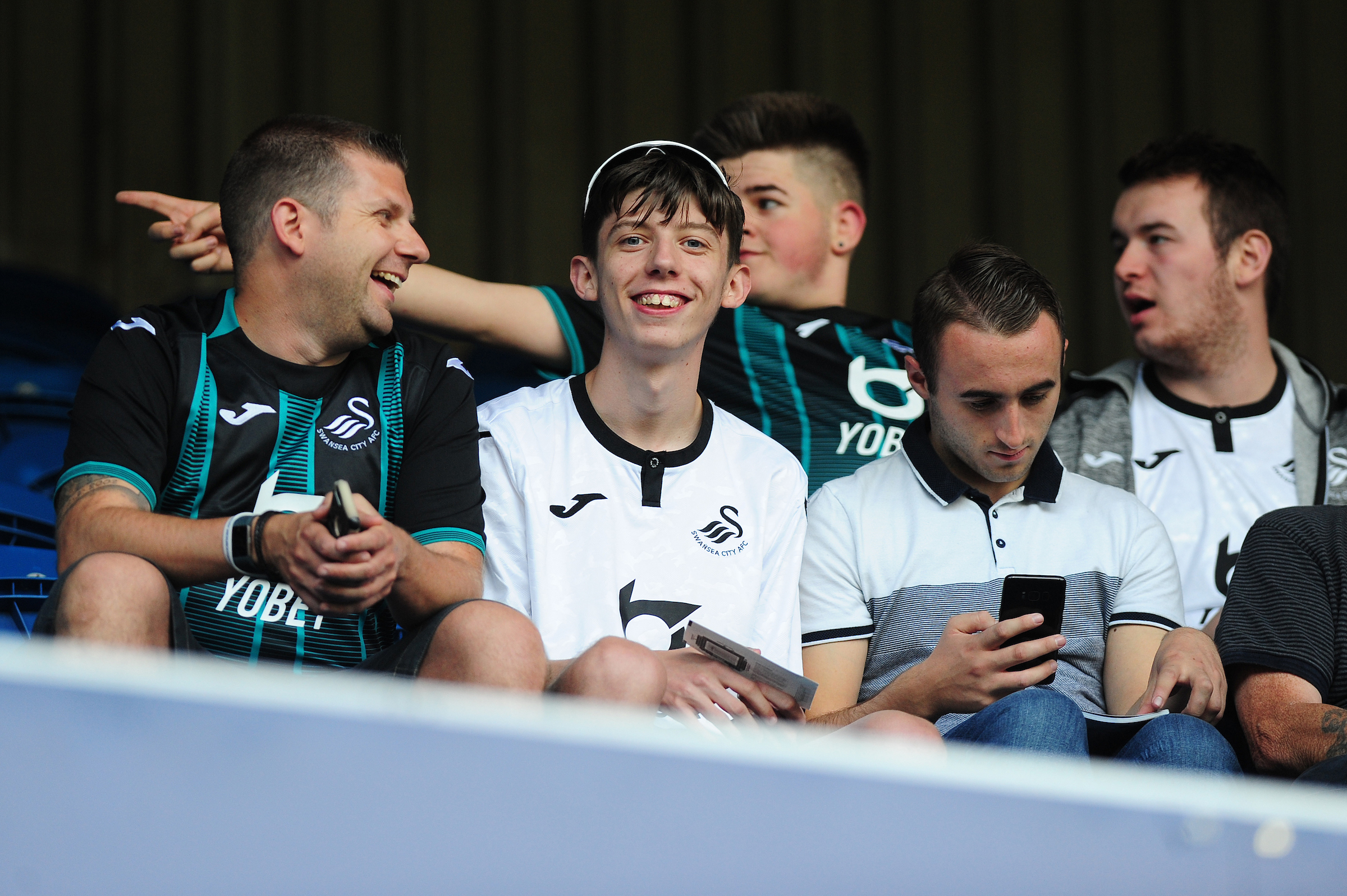 Swansea City supporters