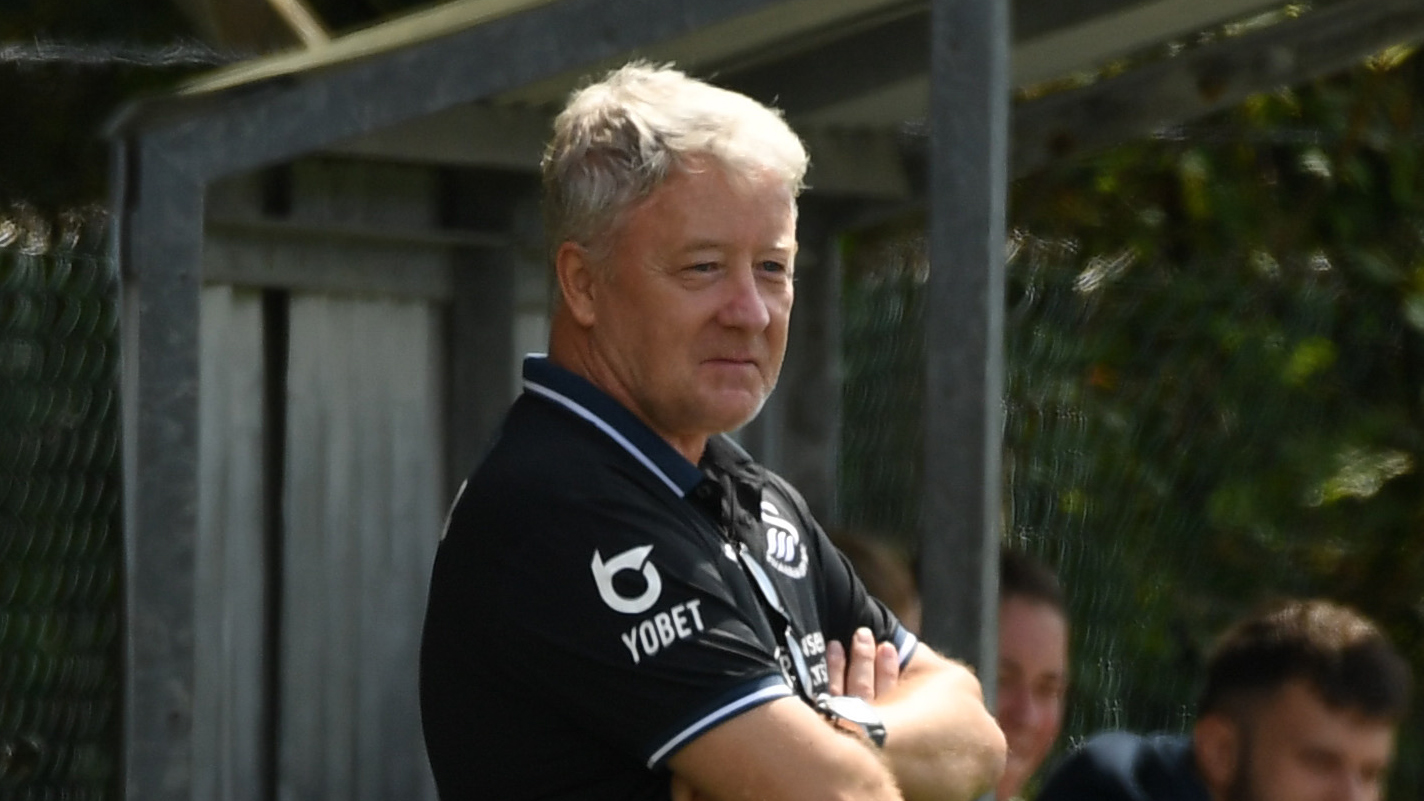 Swansea City Ladies manager Ian Owen