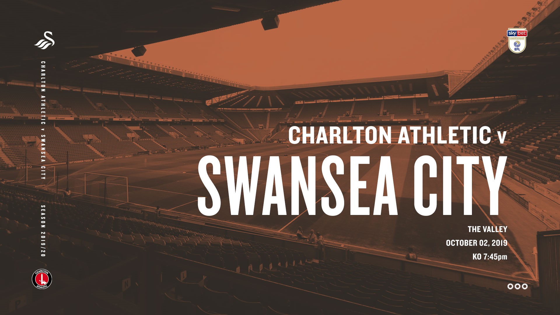 Charlton away graphic