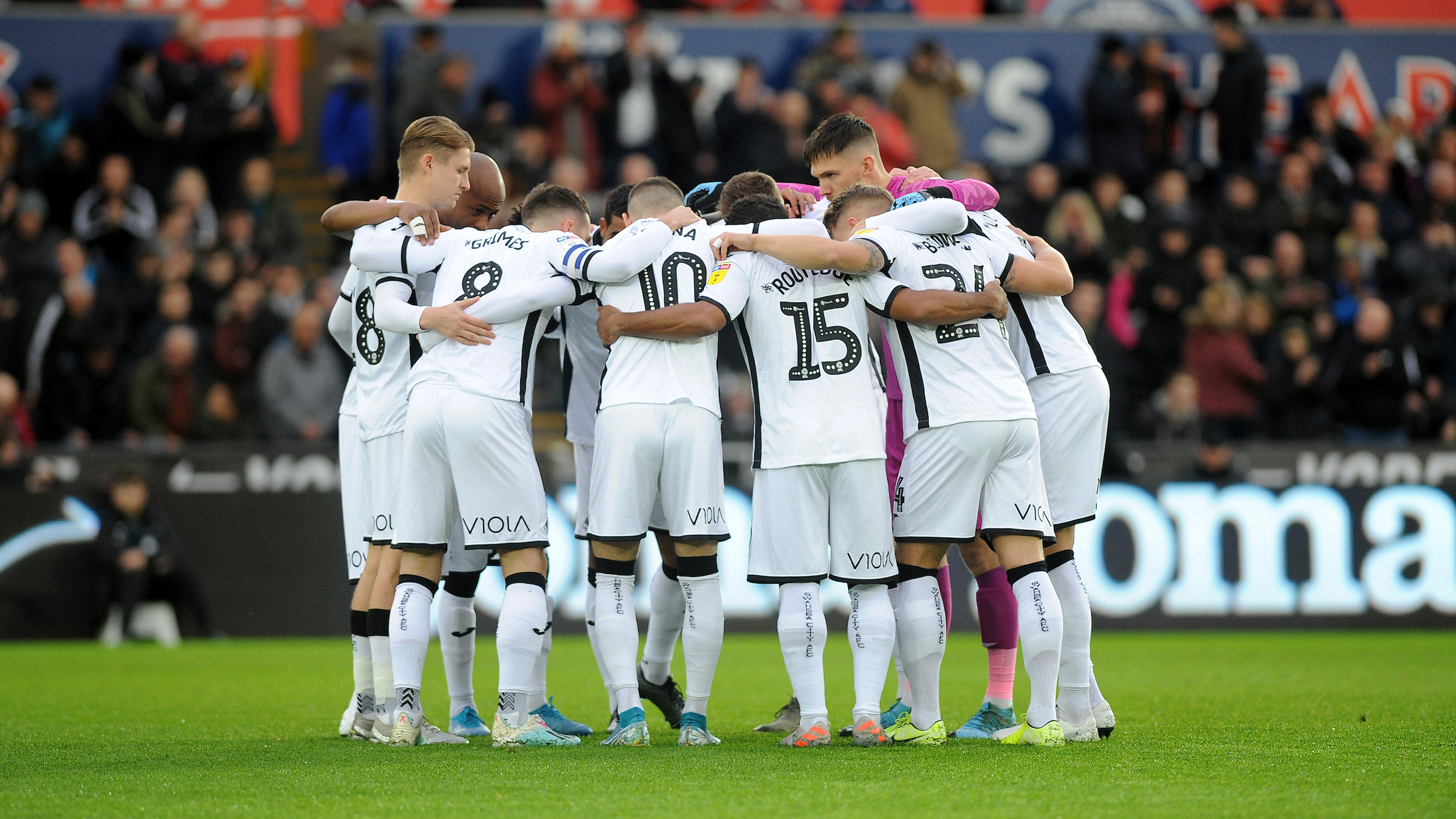 Millwall huddle