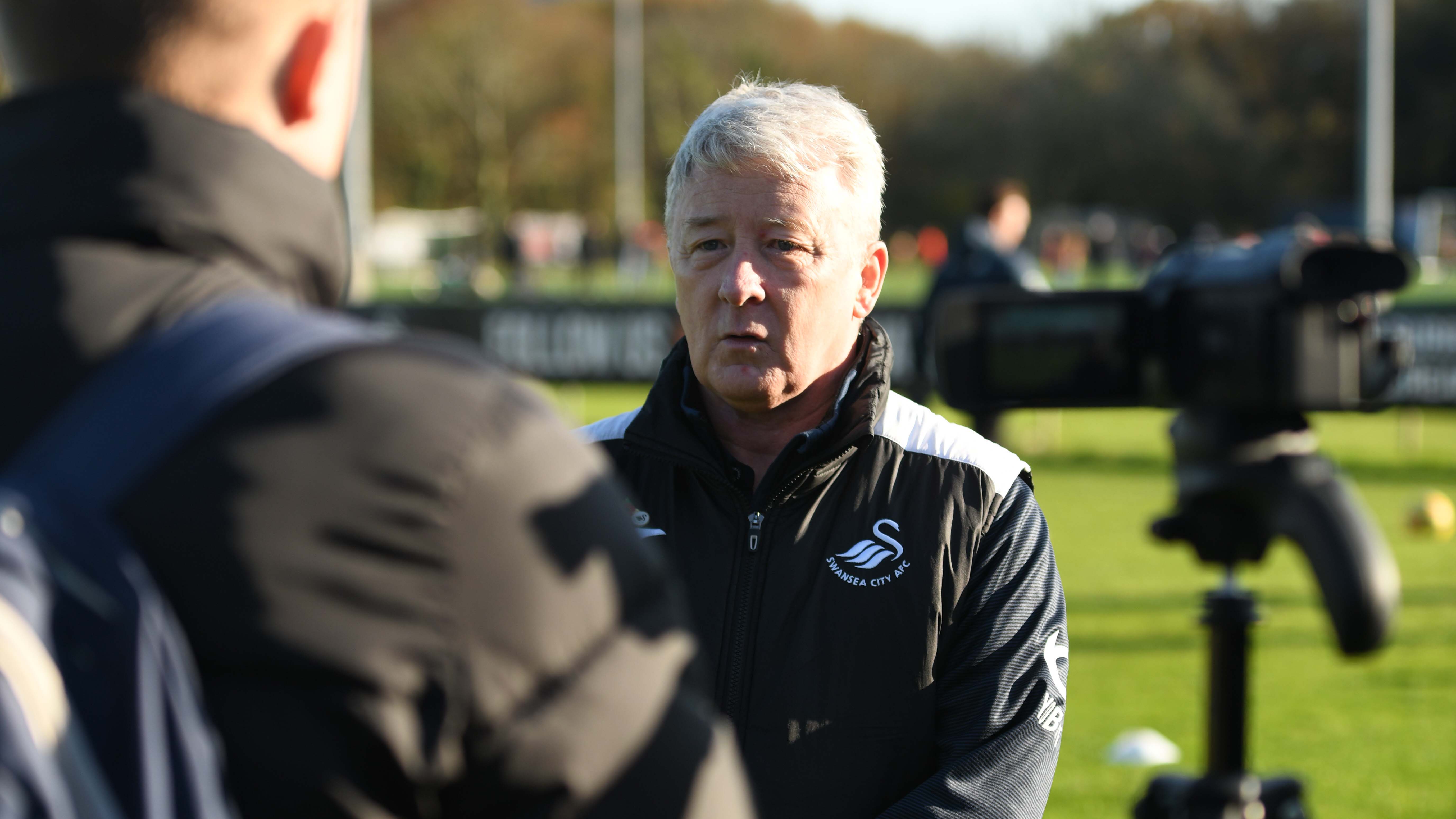 Swansea City Ladies manager Ian Owen