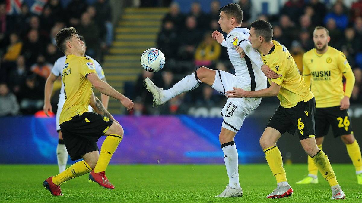 Gallery, Swansea City v Millwall