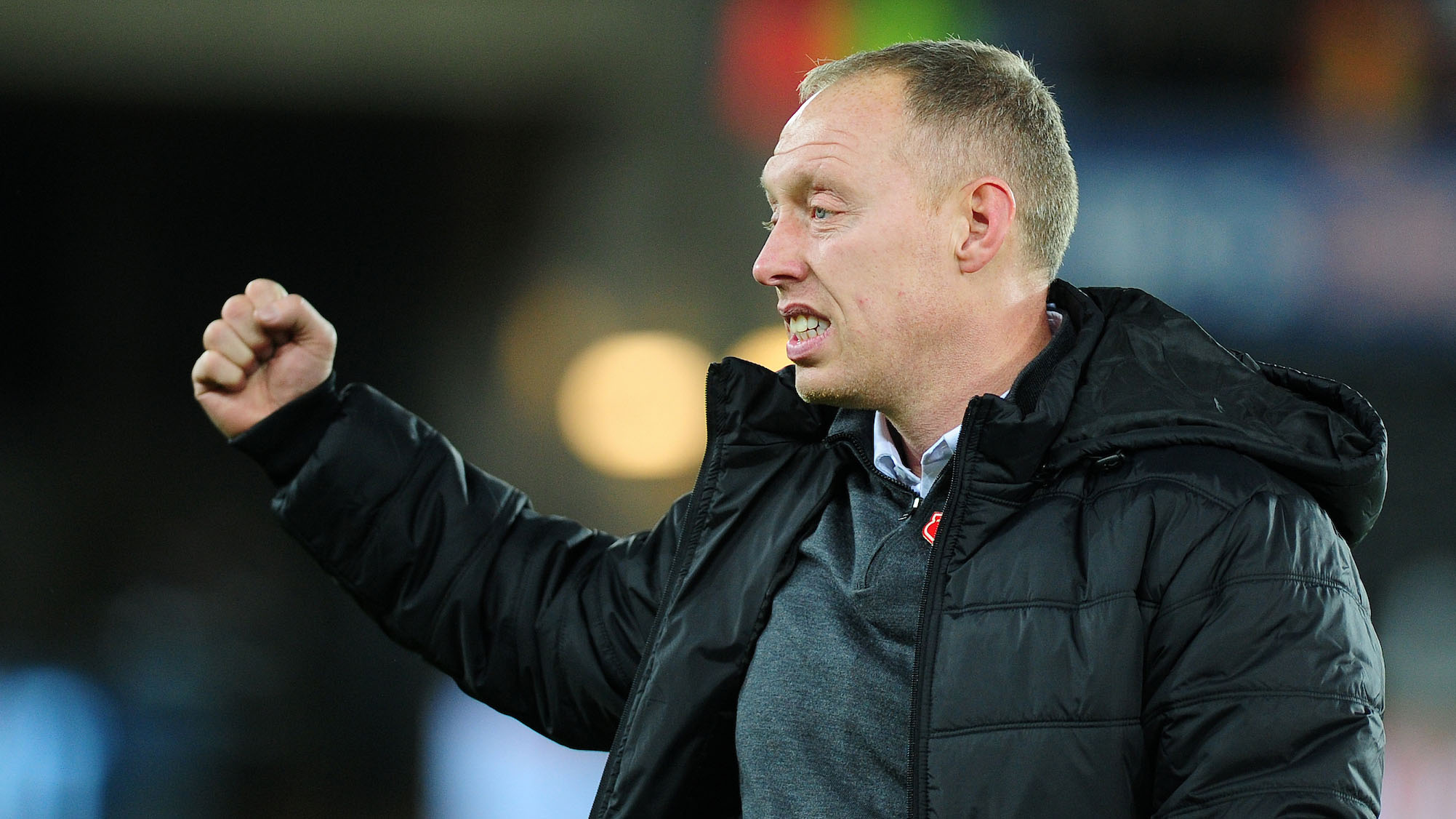 Swansea City head coach Steve Cooper