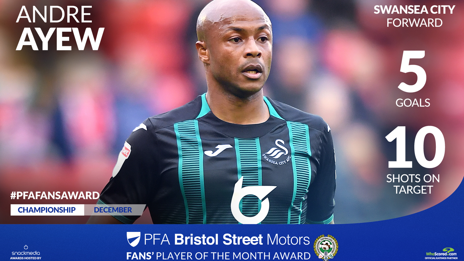 Andre Ayew PFA nomination