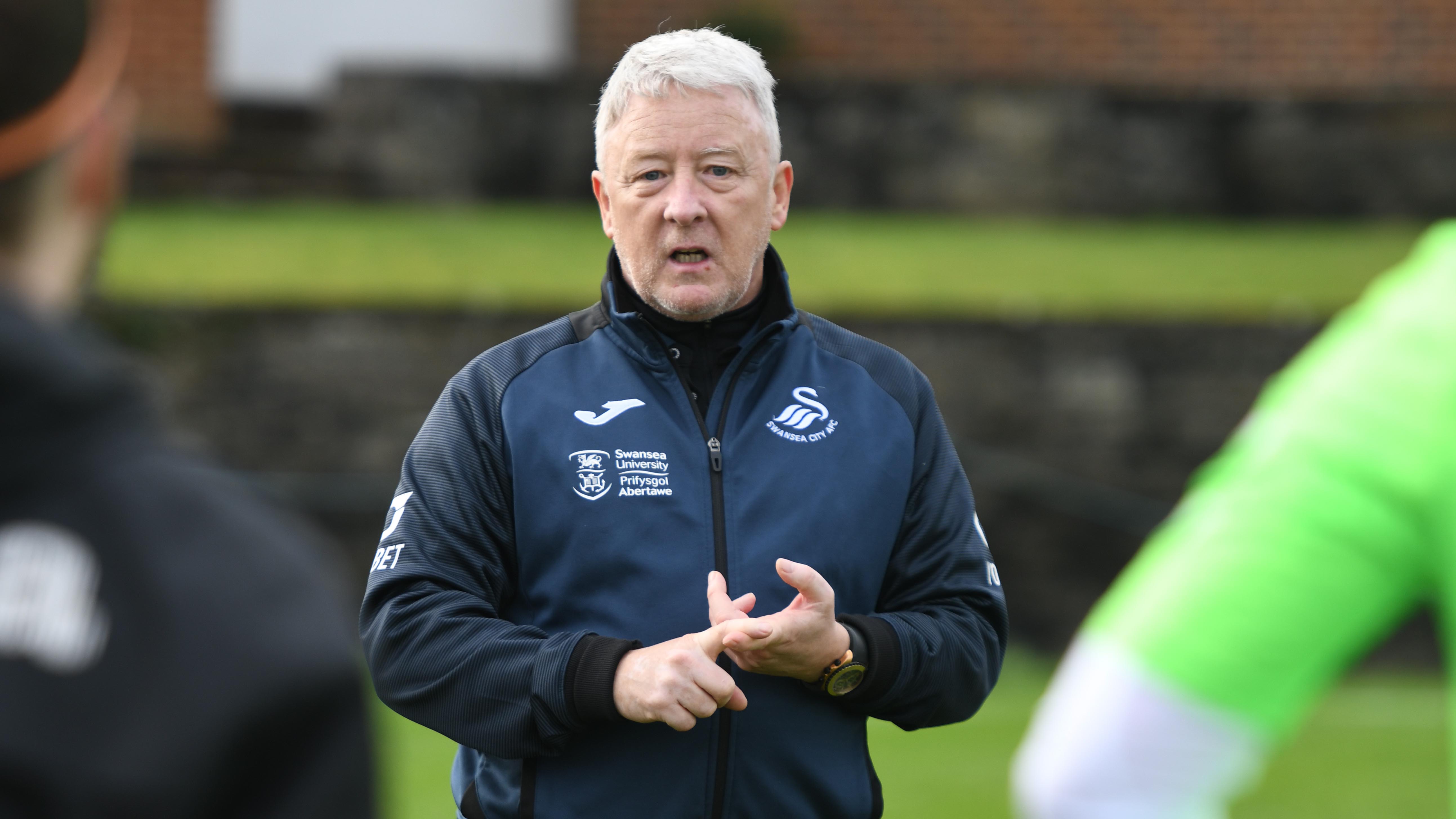 Swansea City Ladies manager Ian Owen