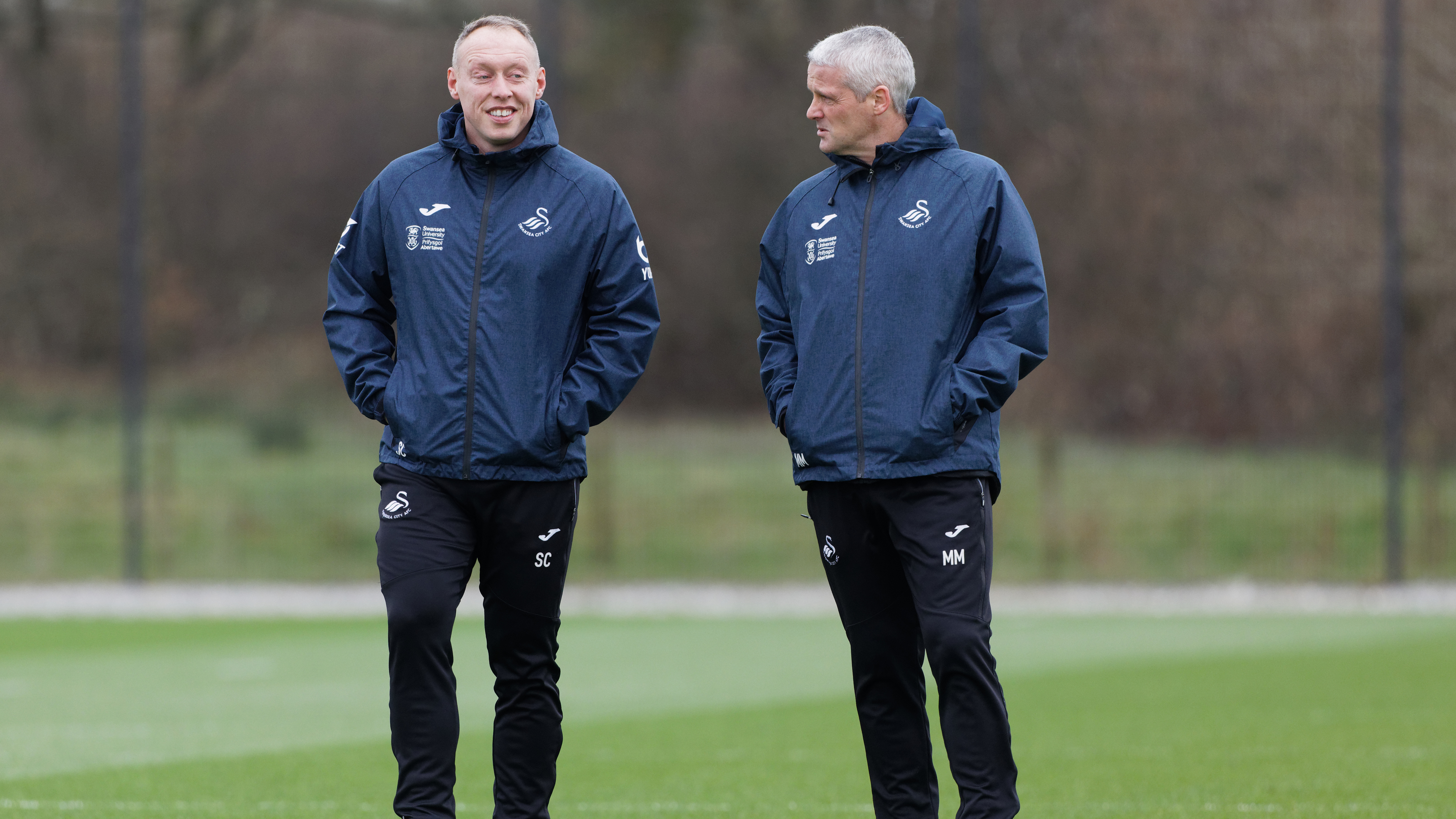 Steve Cooper Mike Marsh training