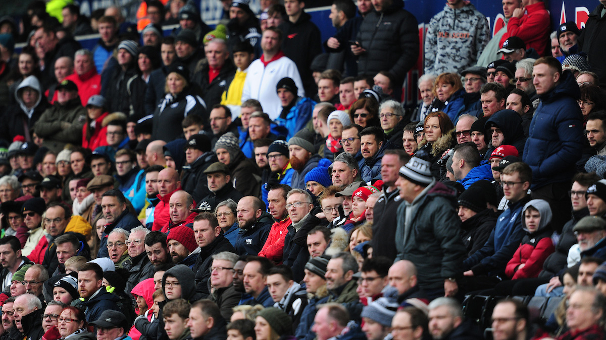 Swansea City supporters