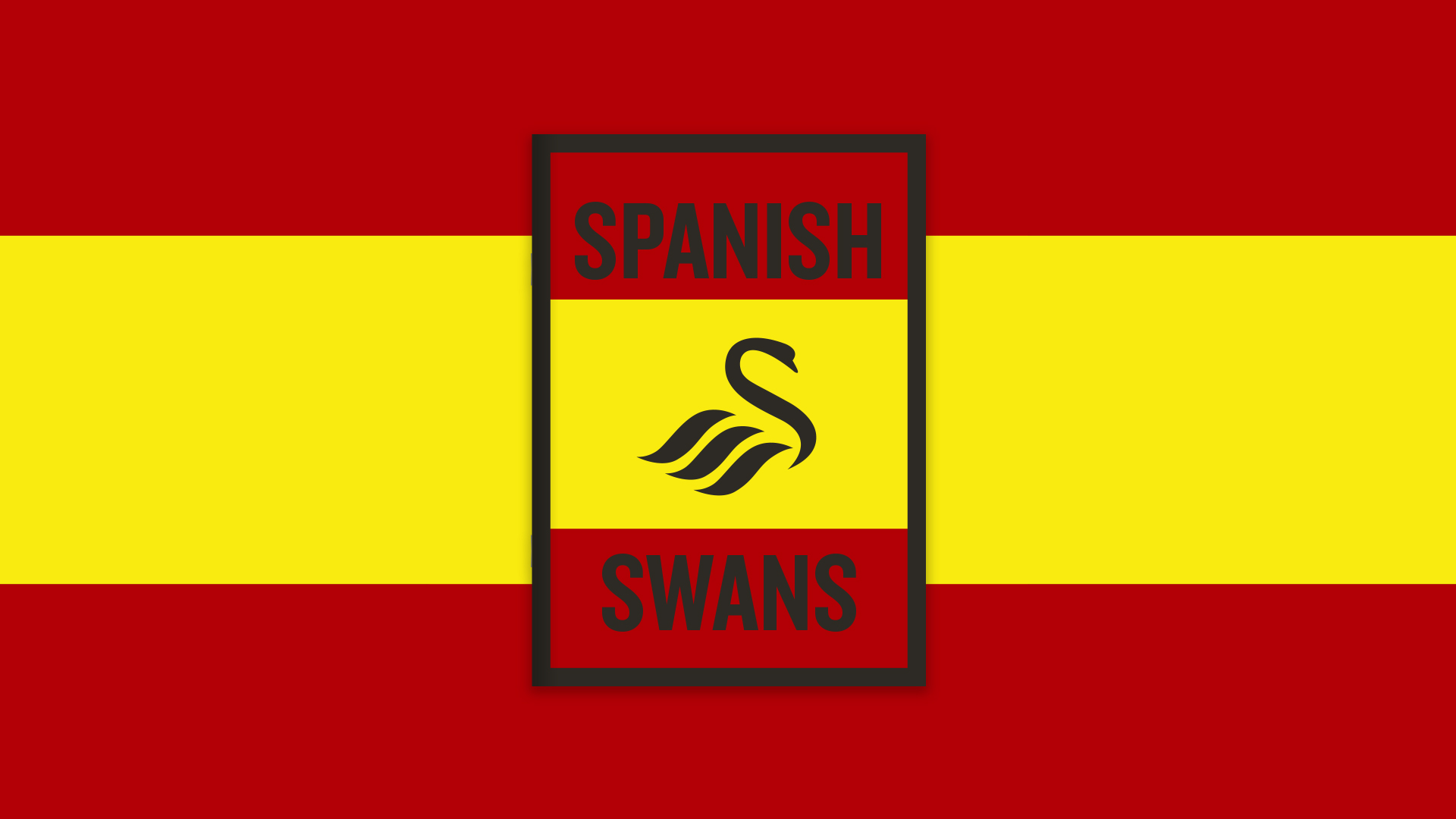 Spanish Swans Graphic