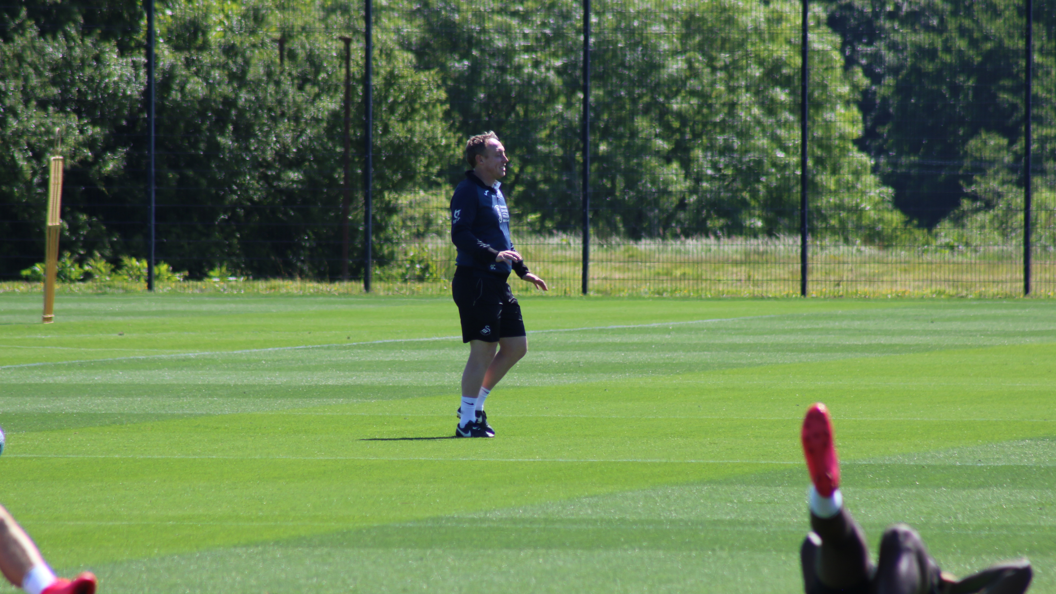 Steve Cooper training return