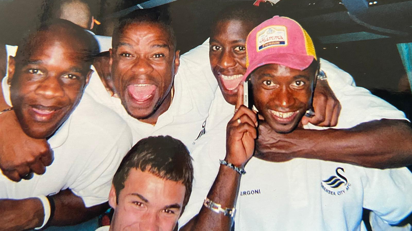 Adrian Forbes, Willy Gueret, Kevin Austin and Ijah Anderson. Photo courtesy of Lee Trundle