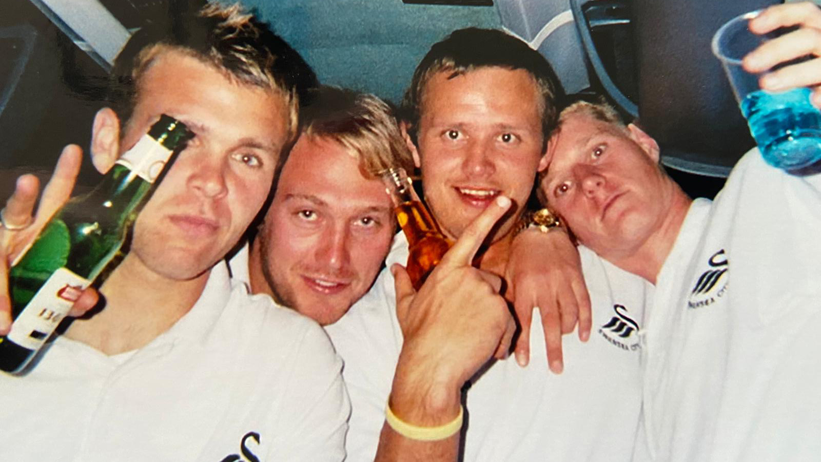 Brian Murphy, Paul Connor, Lee Trundle and Alan Tate. Photo courtesy of Lee Trundle