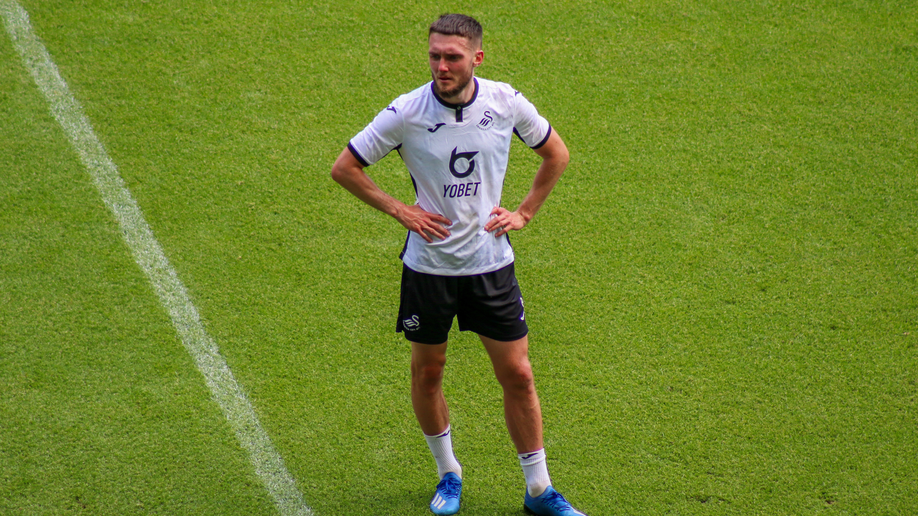 Matt Grimes training