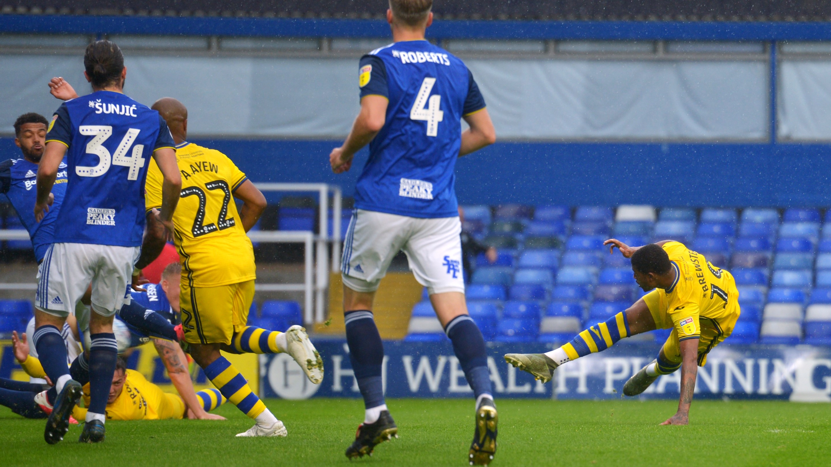 Birmingham (A) Brewster scores