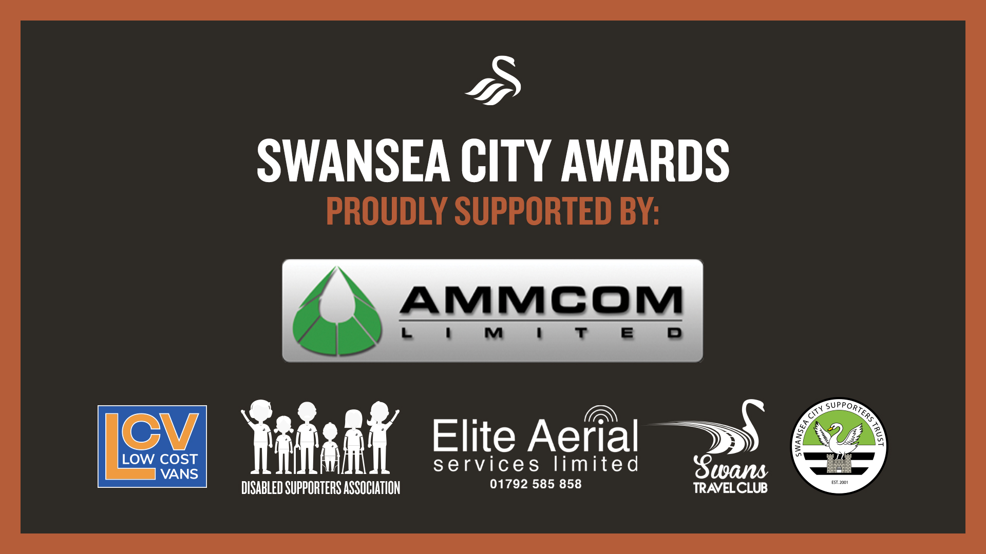 Swans awards sponsors