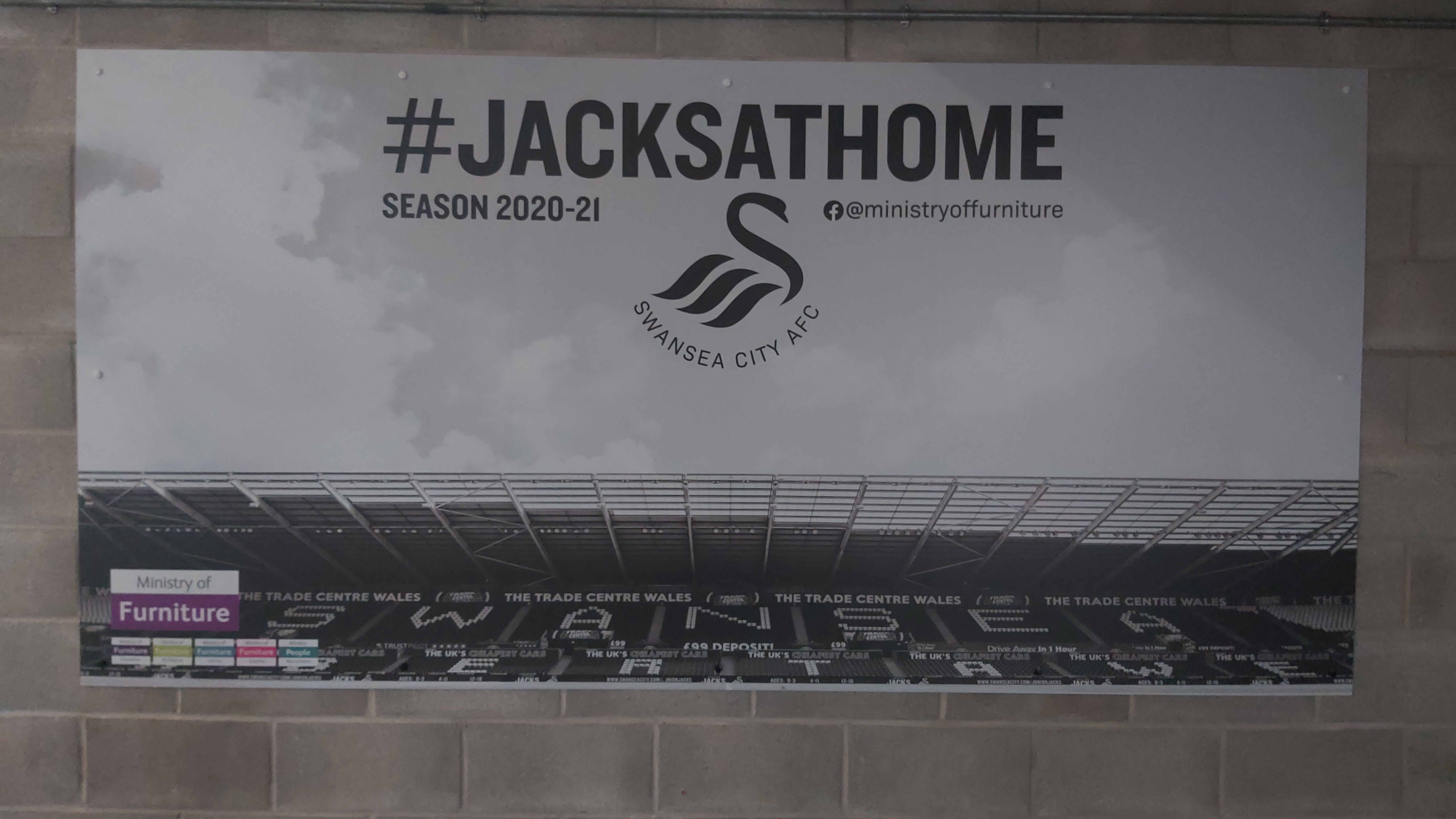 #JacksatHome wall