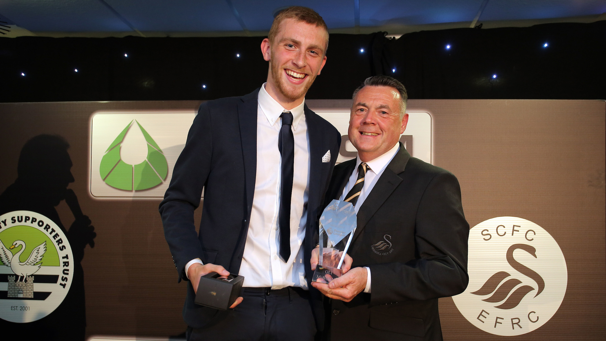 Nigel Rees and Oli McBurnie