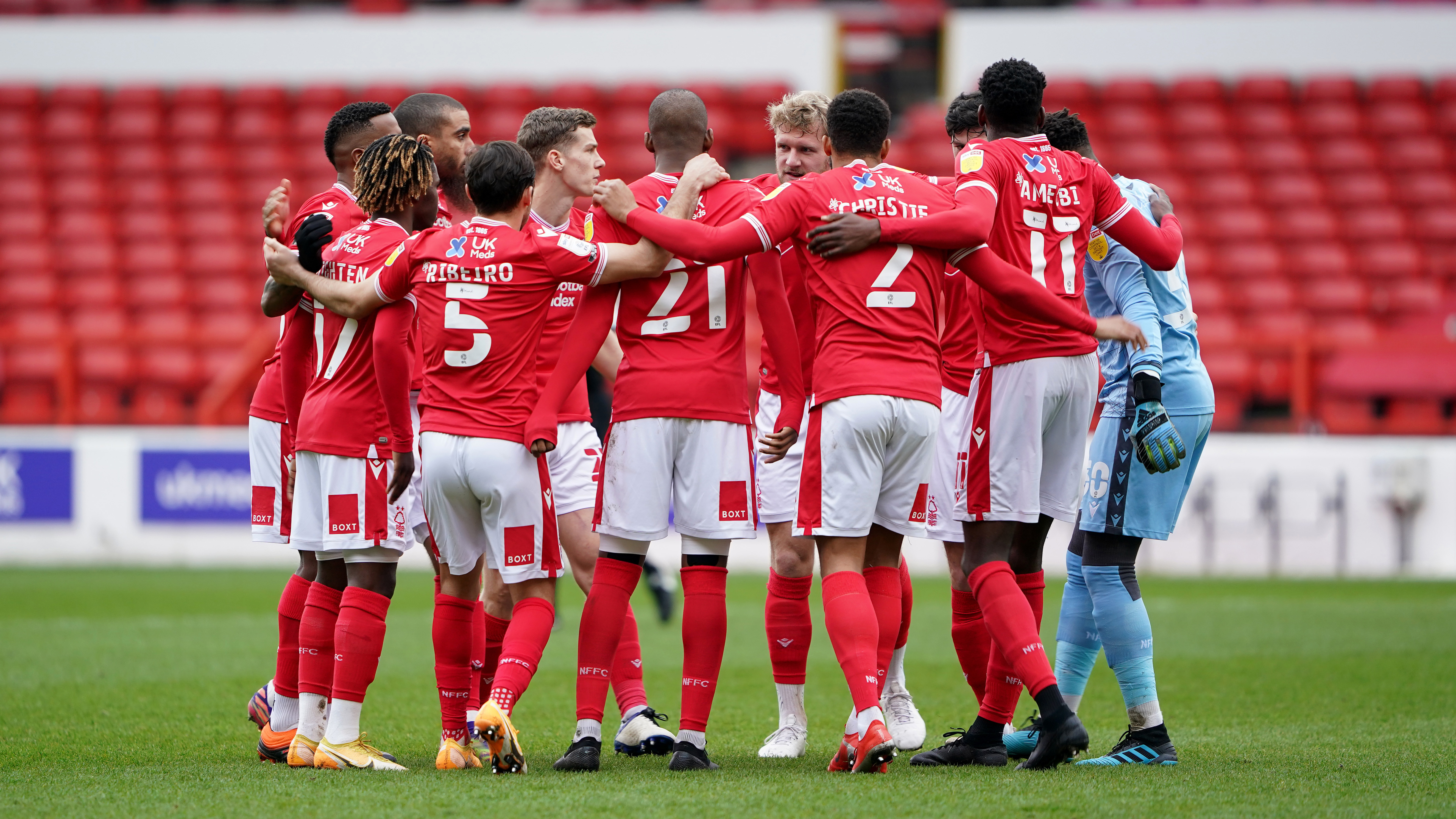 Nottingham Forest Huddle