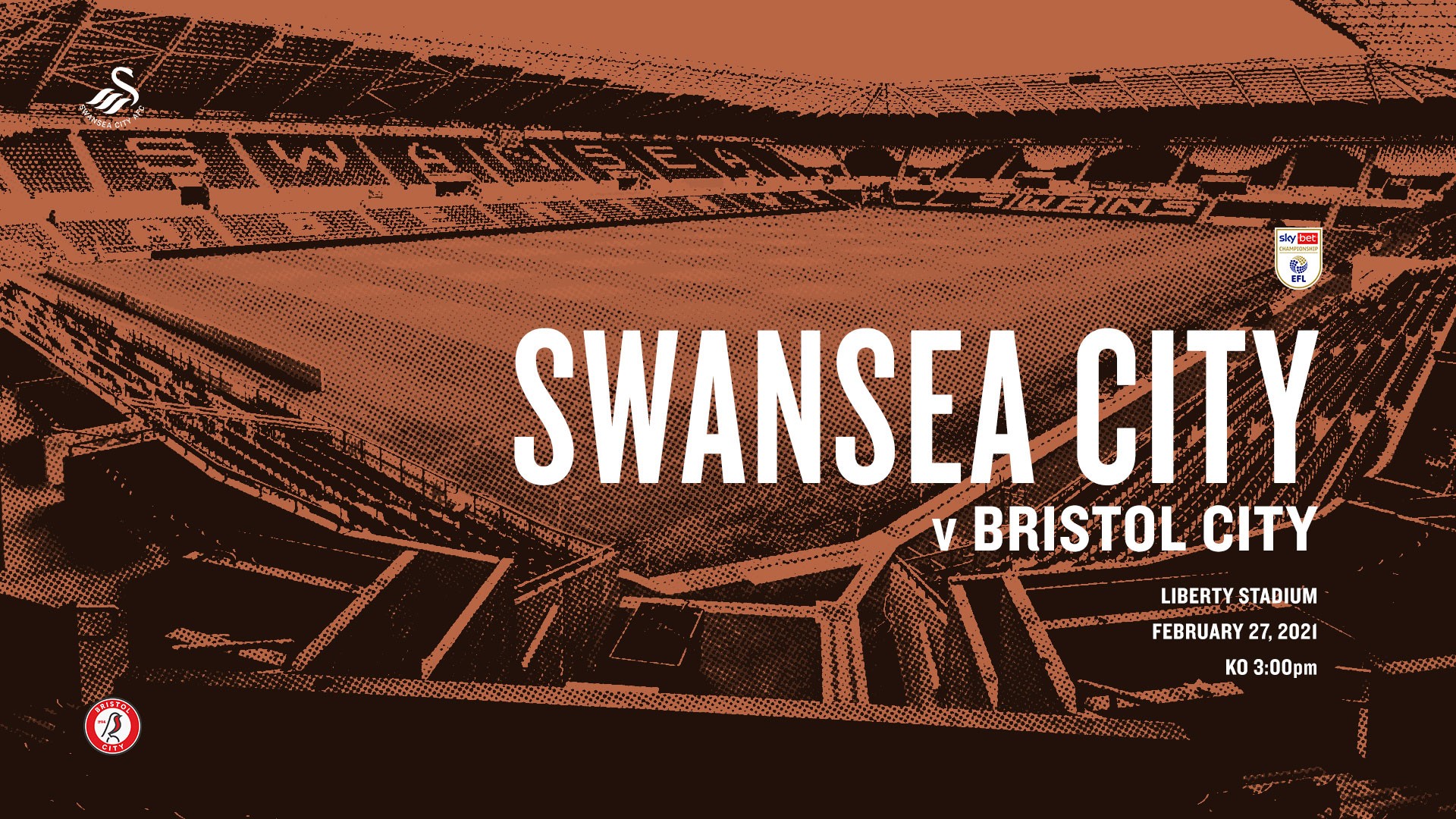 Bristol City home preview graphic
