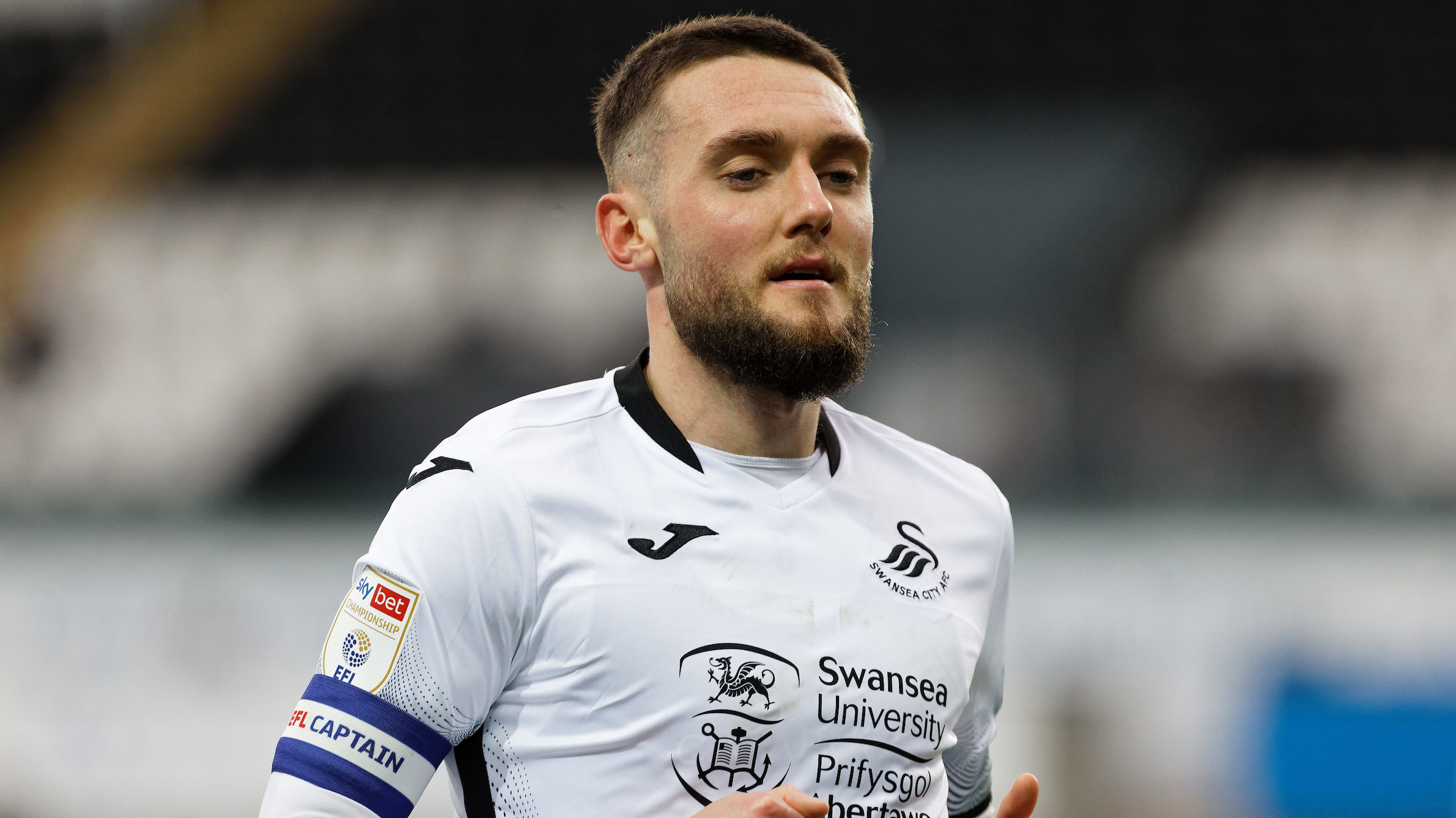 He represents the club so well" | Matt Grimes brings up his 150 | Swansea