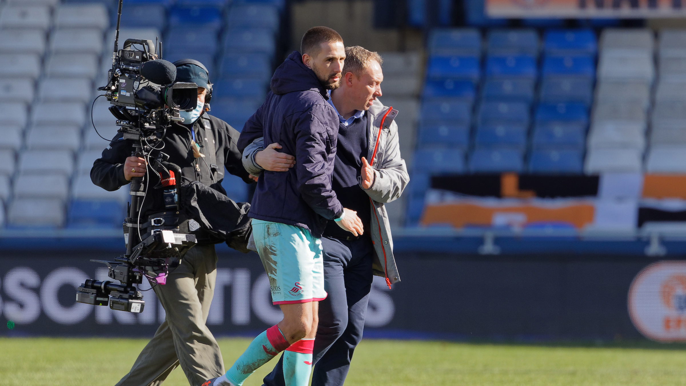 Conor Hourihane and Steve Cooper