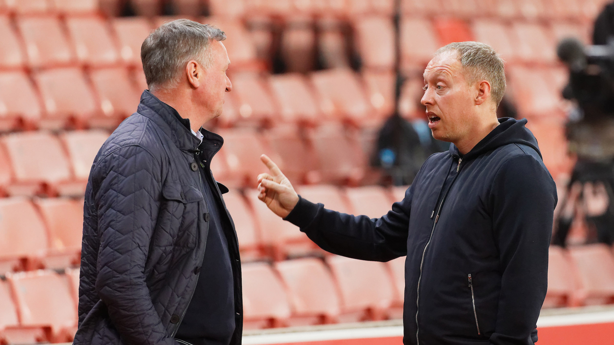 Steve Cooper and Michael O'Neill