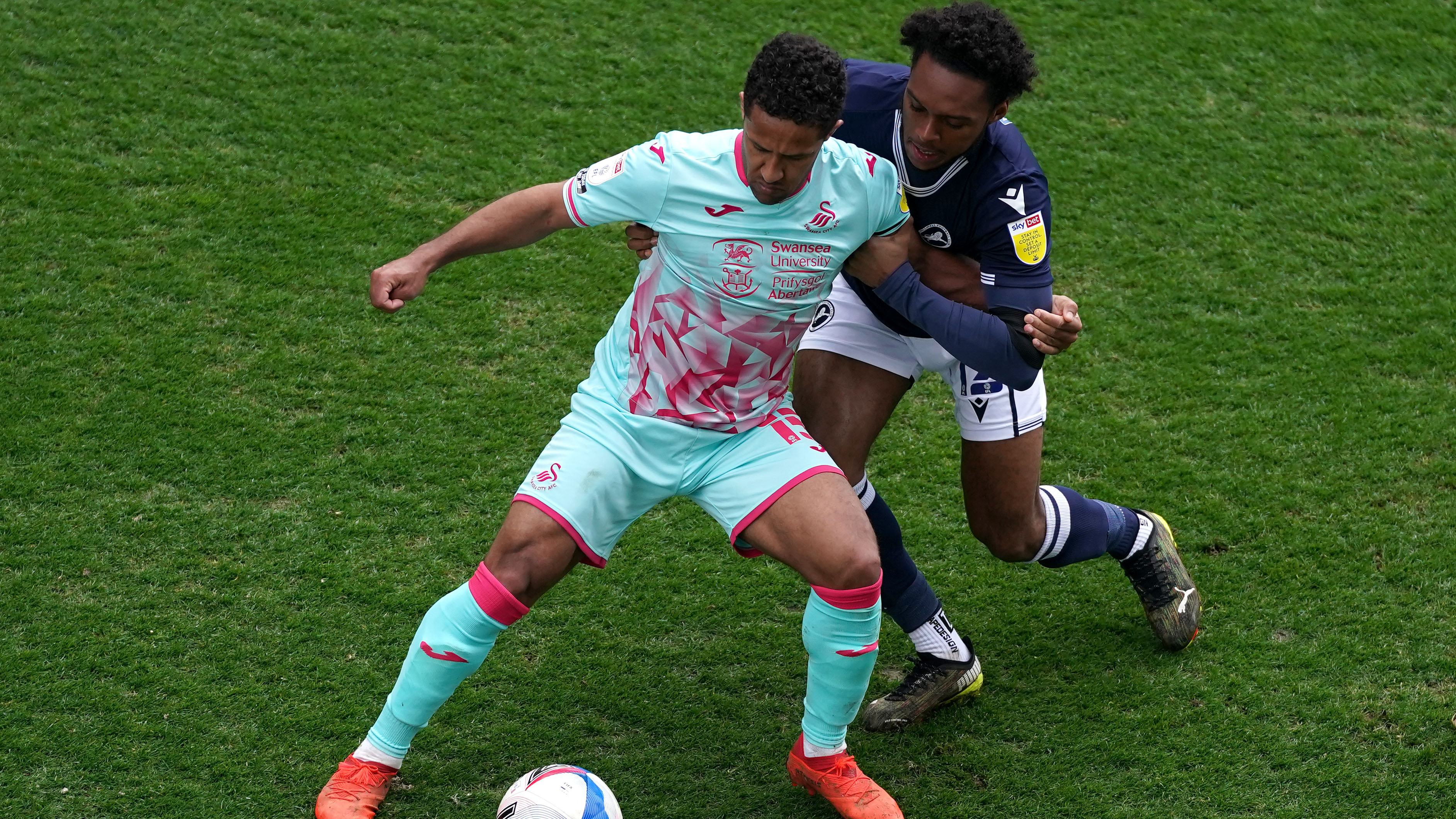 Fan gallery, Millwall v Swansea City