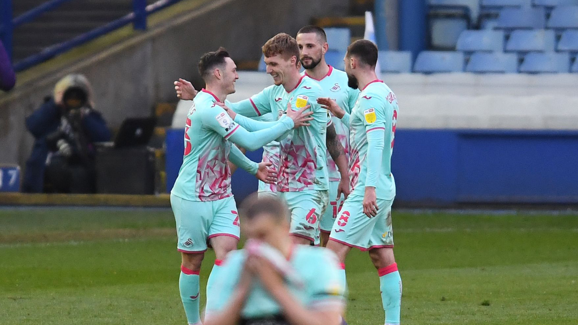 Sheffield Wednesday Away Jay Fulton Celebration