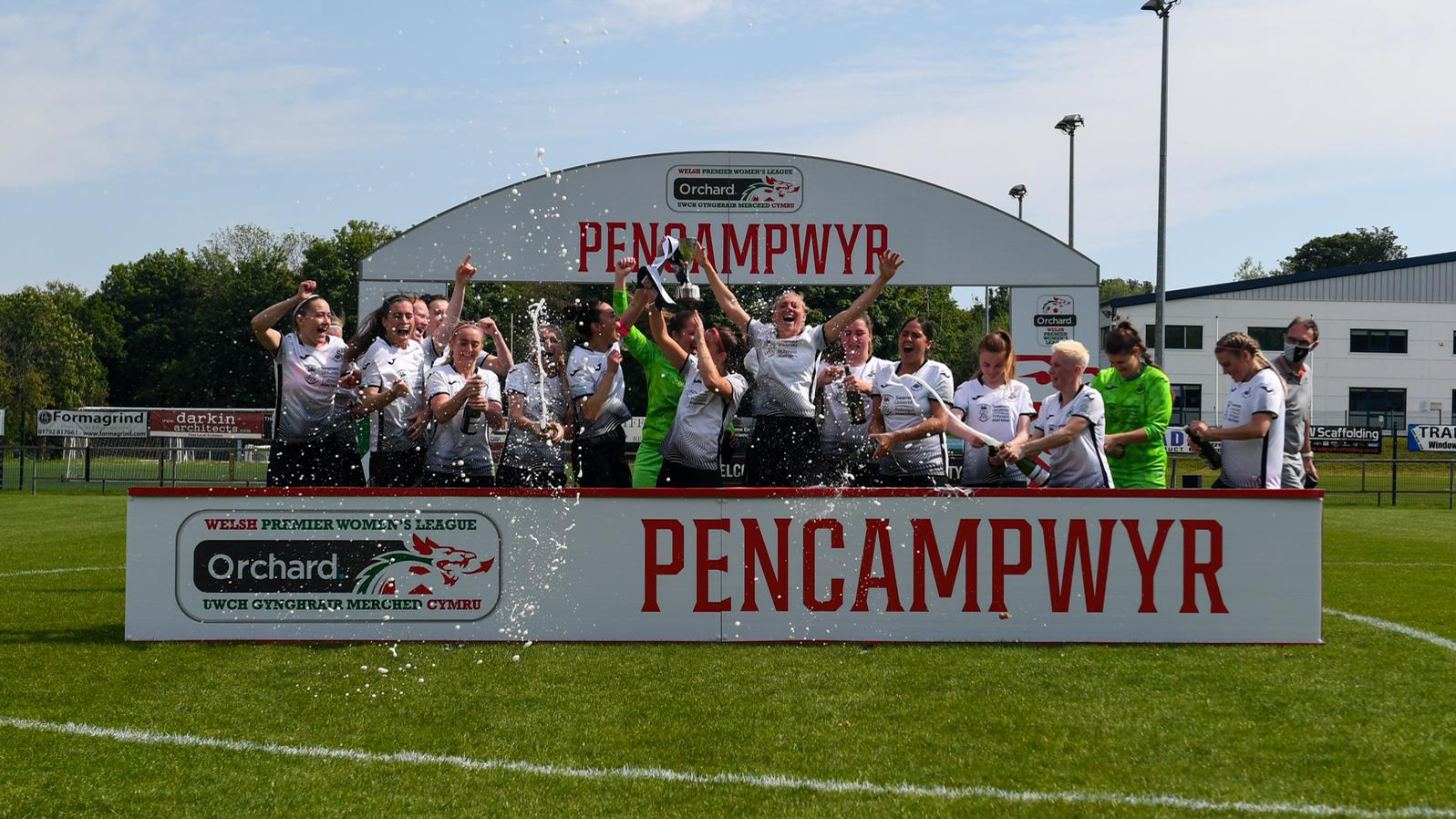 Swansea City Ladies champions