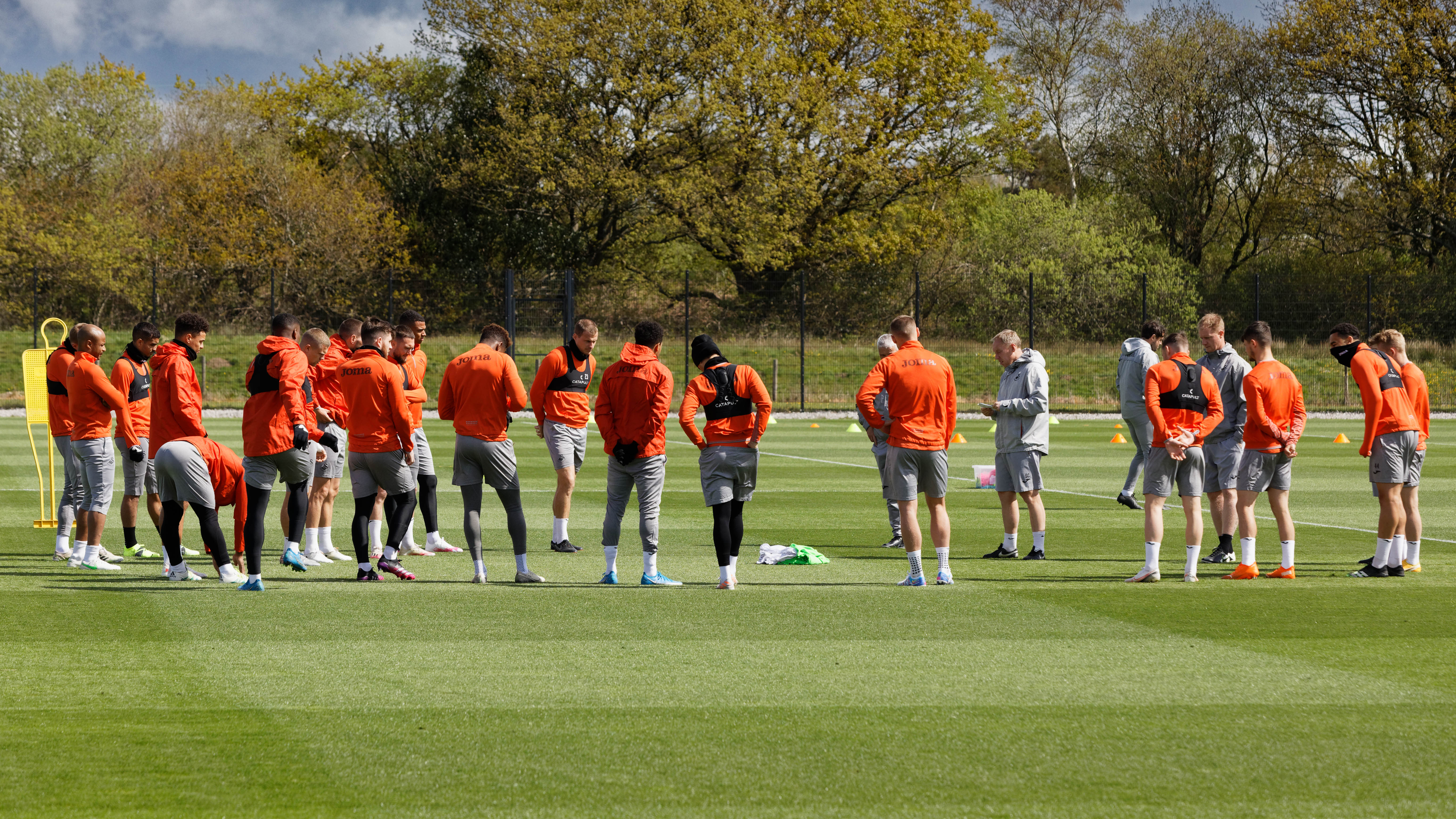 Swansea City training