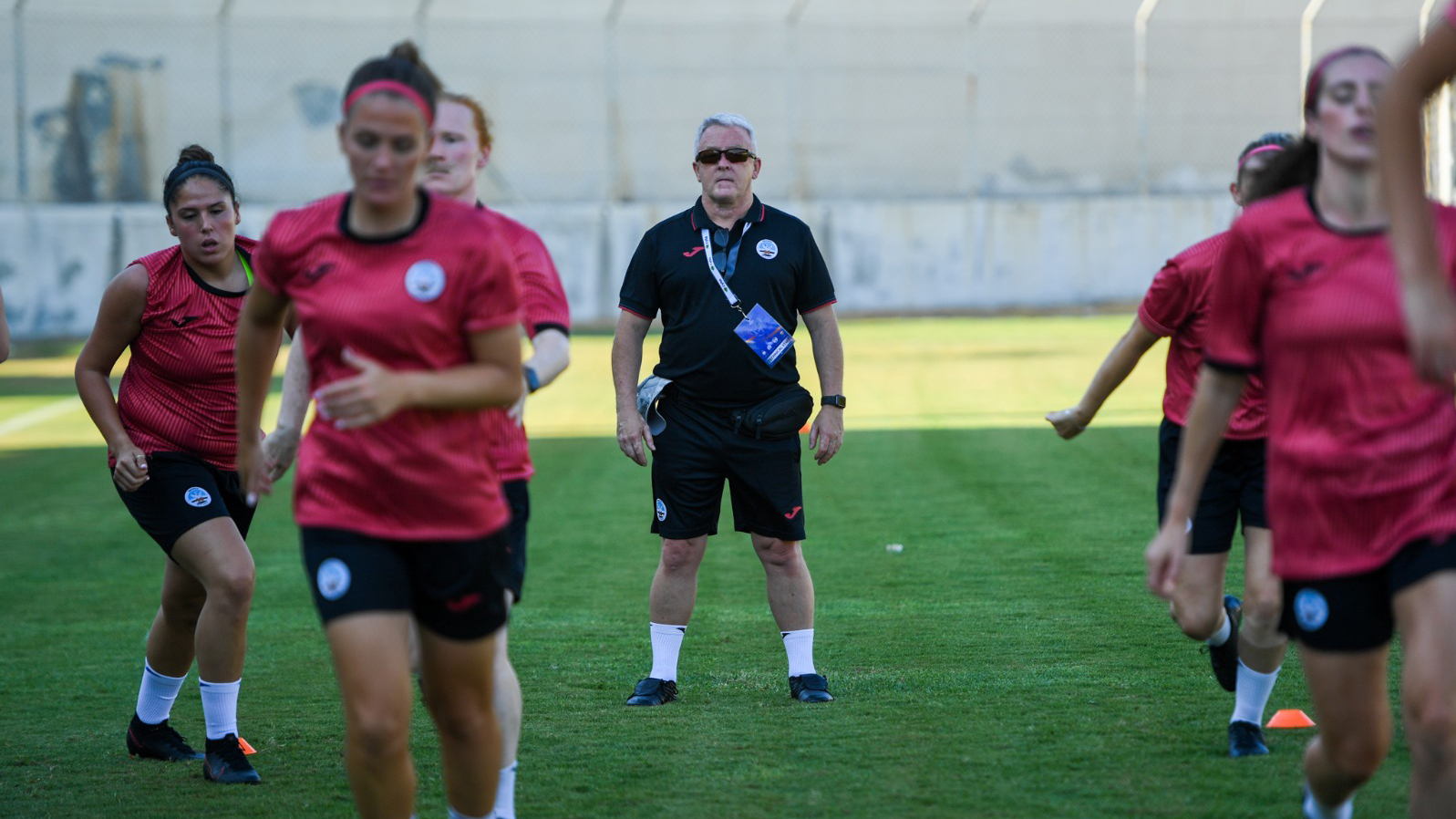 Swansea City Ladies Ian Owen