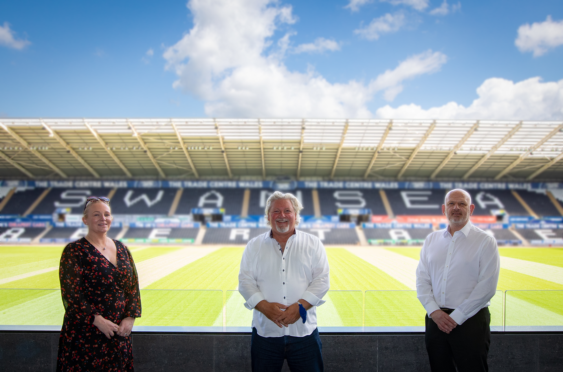 (From left to right) Rebecca Edwards-Symmons, Peter Lynn and Julian Winter