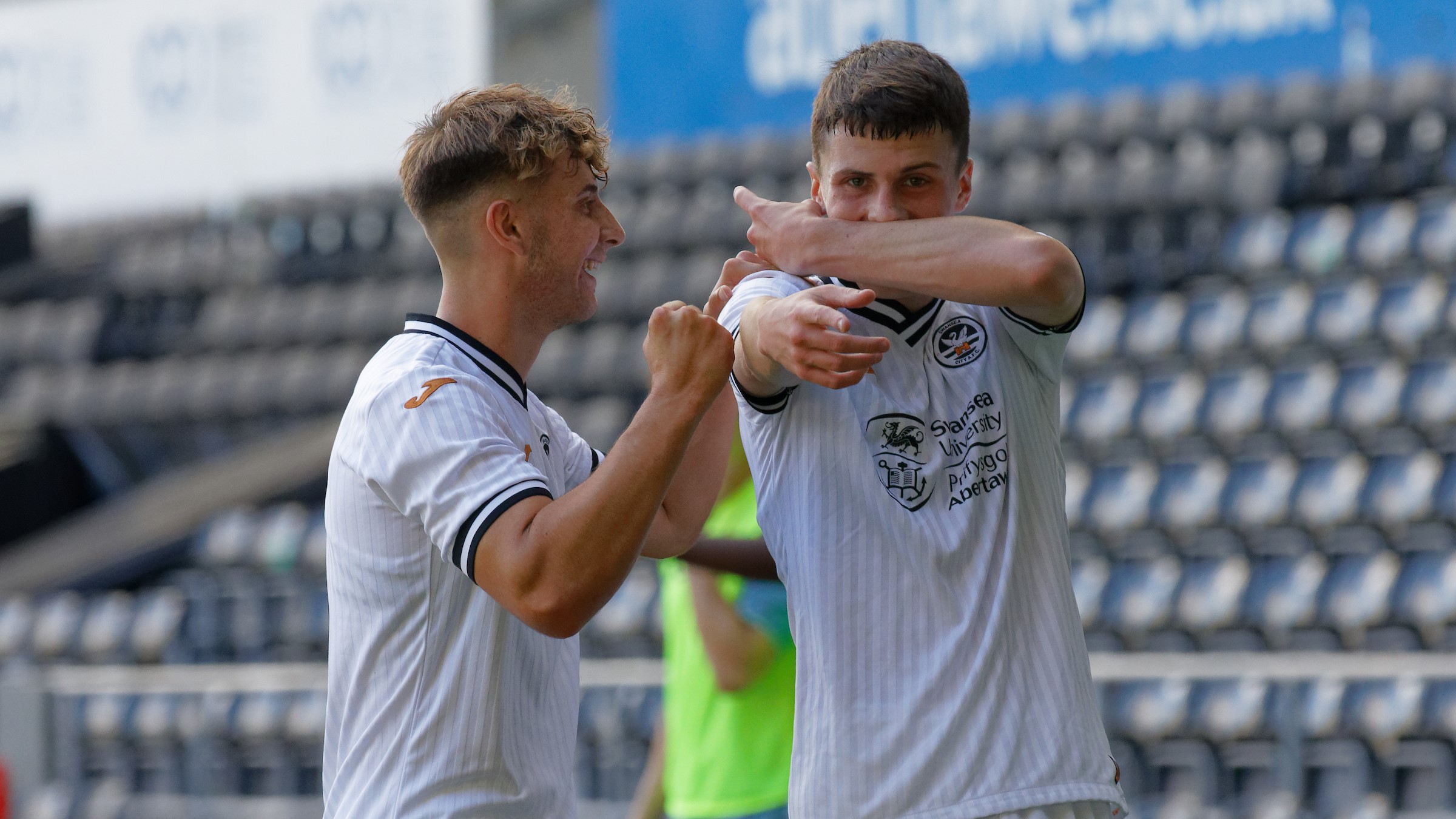 Dylan Morgan (left) and Joel Cotterill (right). 