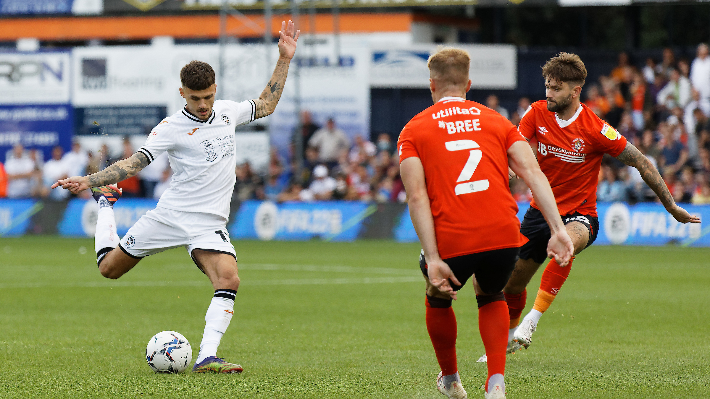 Luton away Jamie Paterson 1