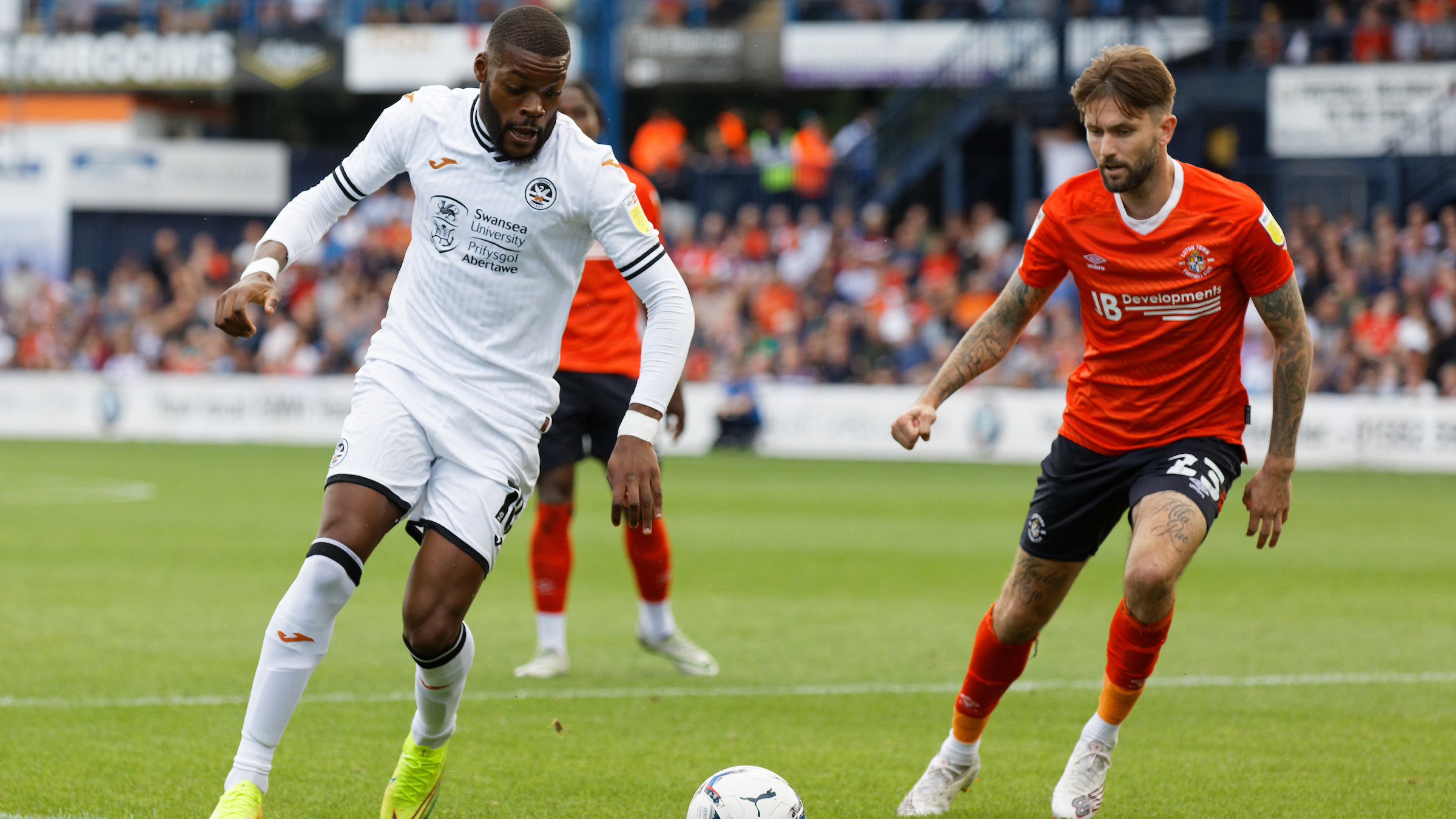 Luton away Olivier Ntcham