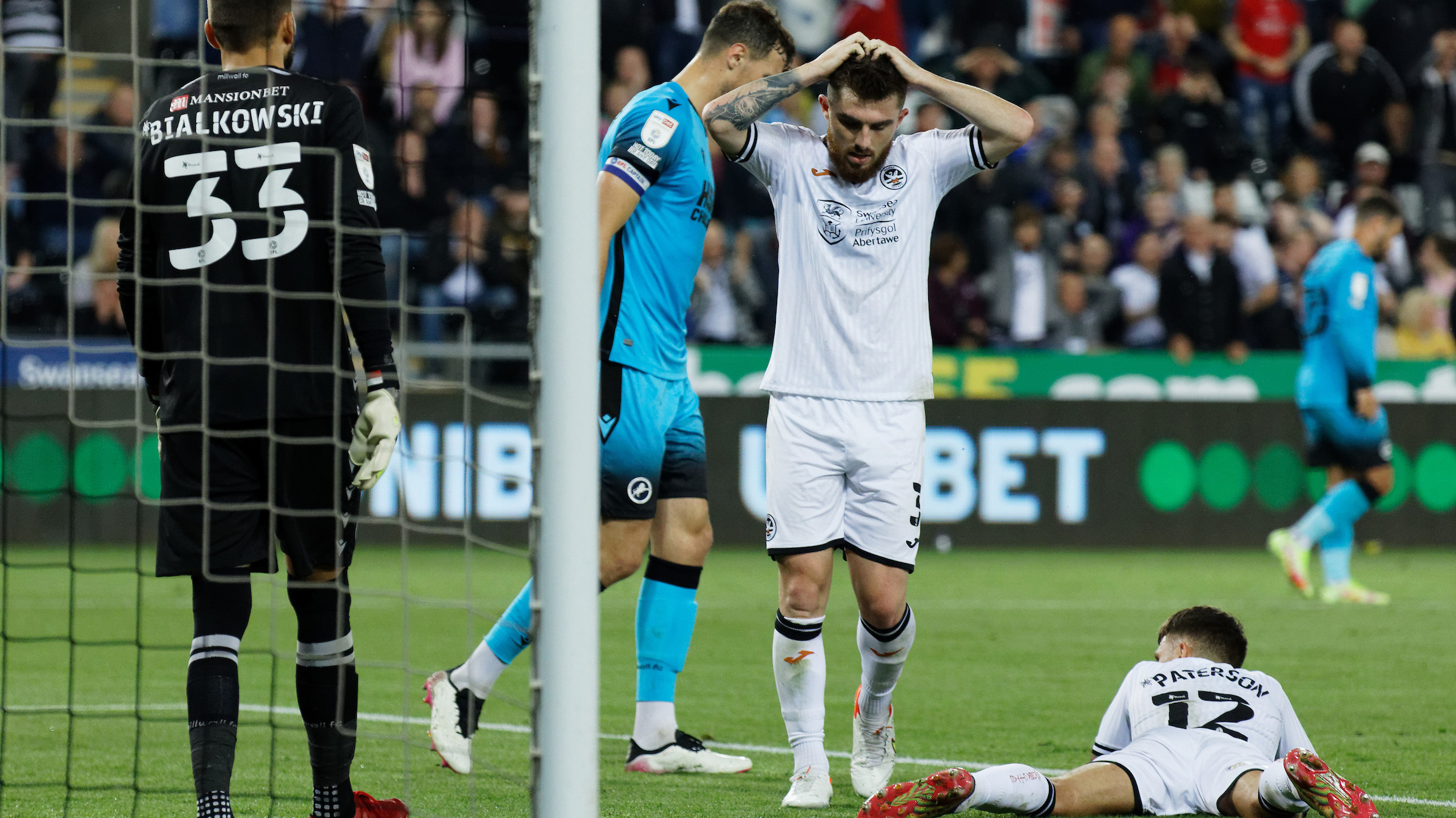 Millwall FC - Millwall v Swansea City in focus