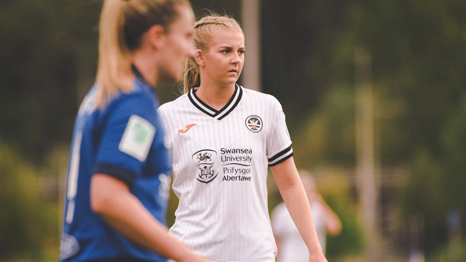 Rhianne Oakley of Cardiff City Women FC celebrates scoring the