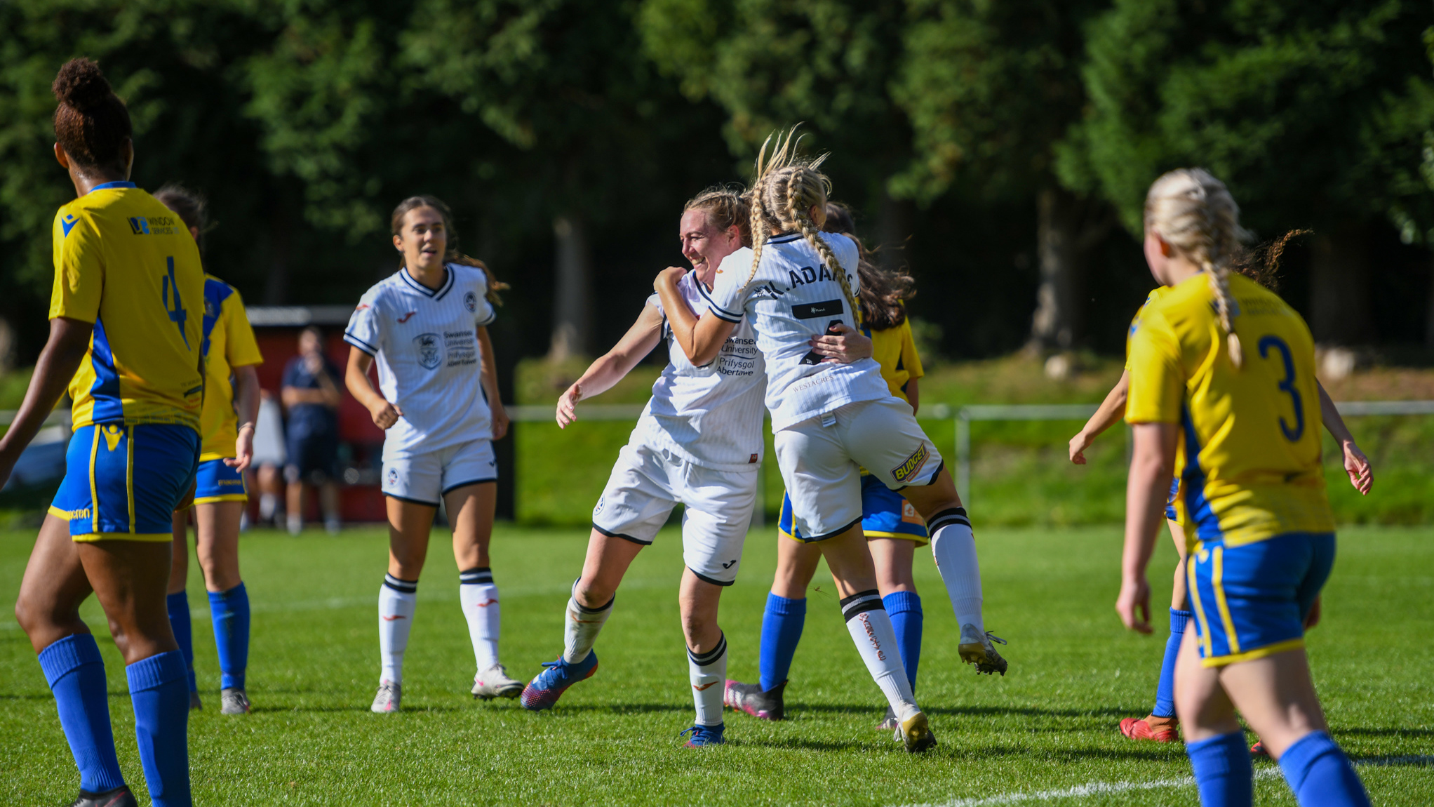 Swansea City Ladies Tija Richardson cele