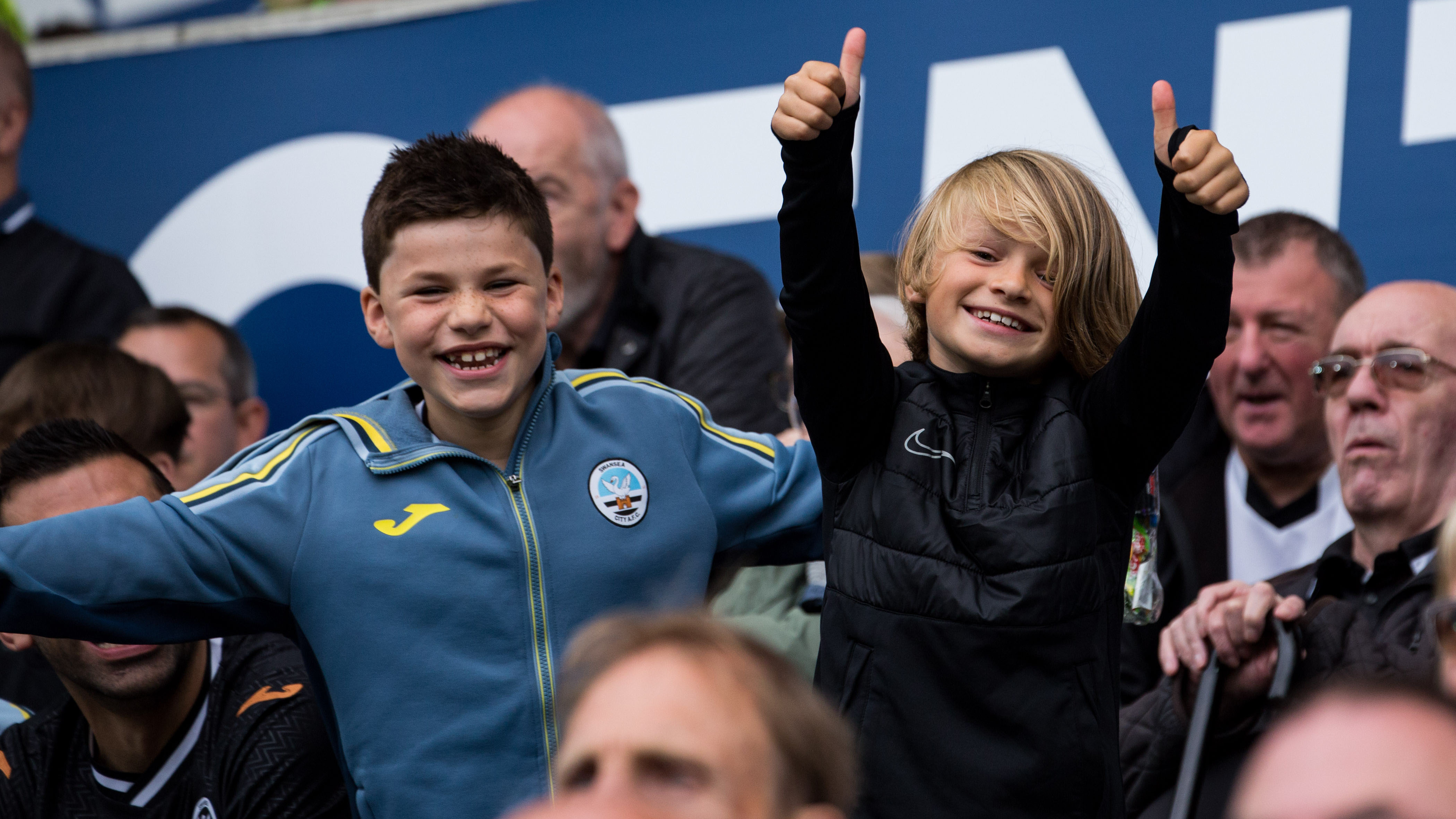 Swansea City supporters