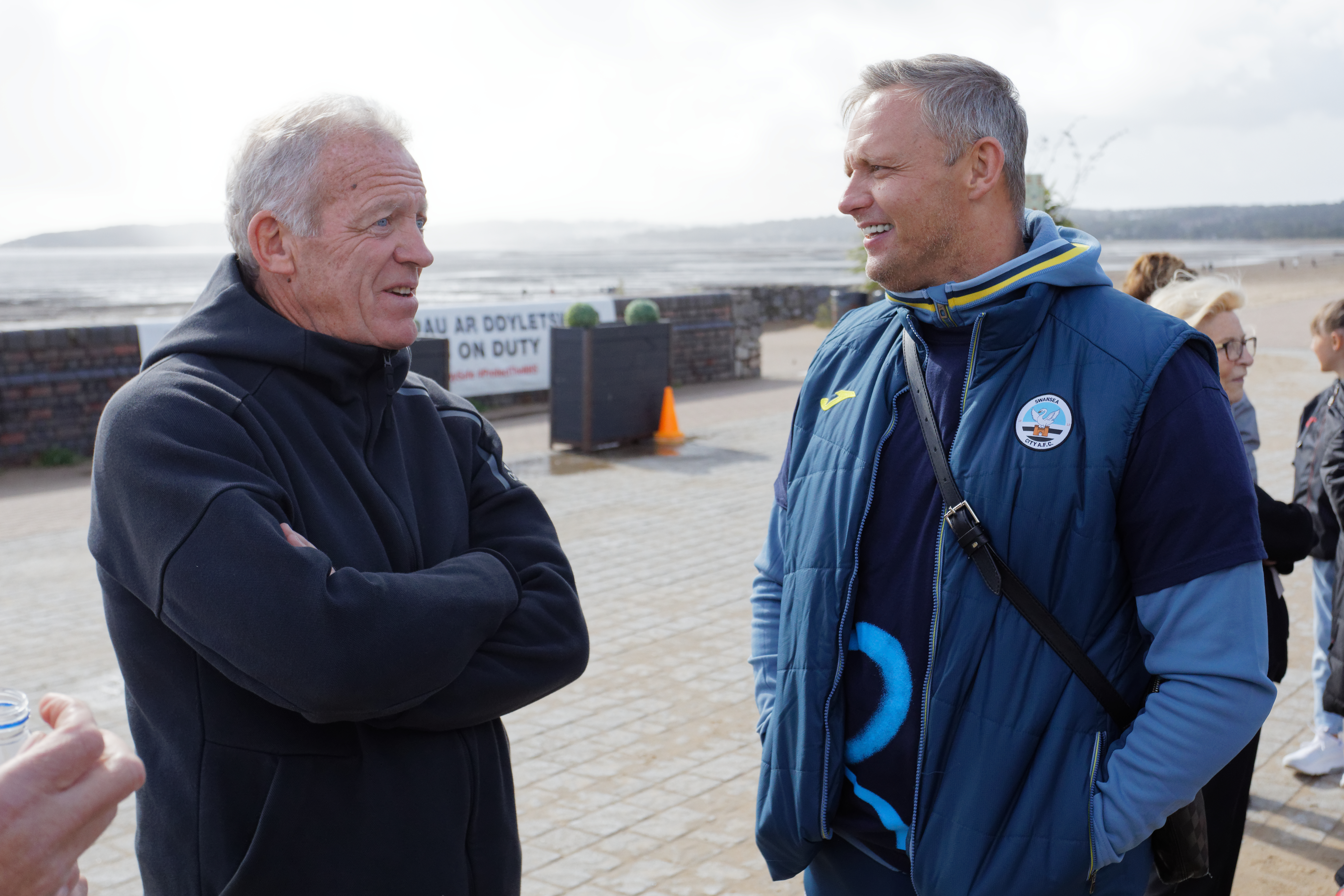 Pre memory walk Alan Curtis Lee Trundle