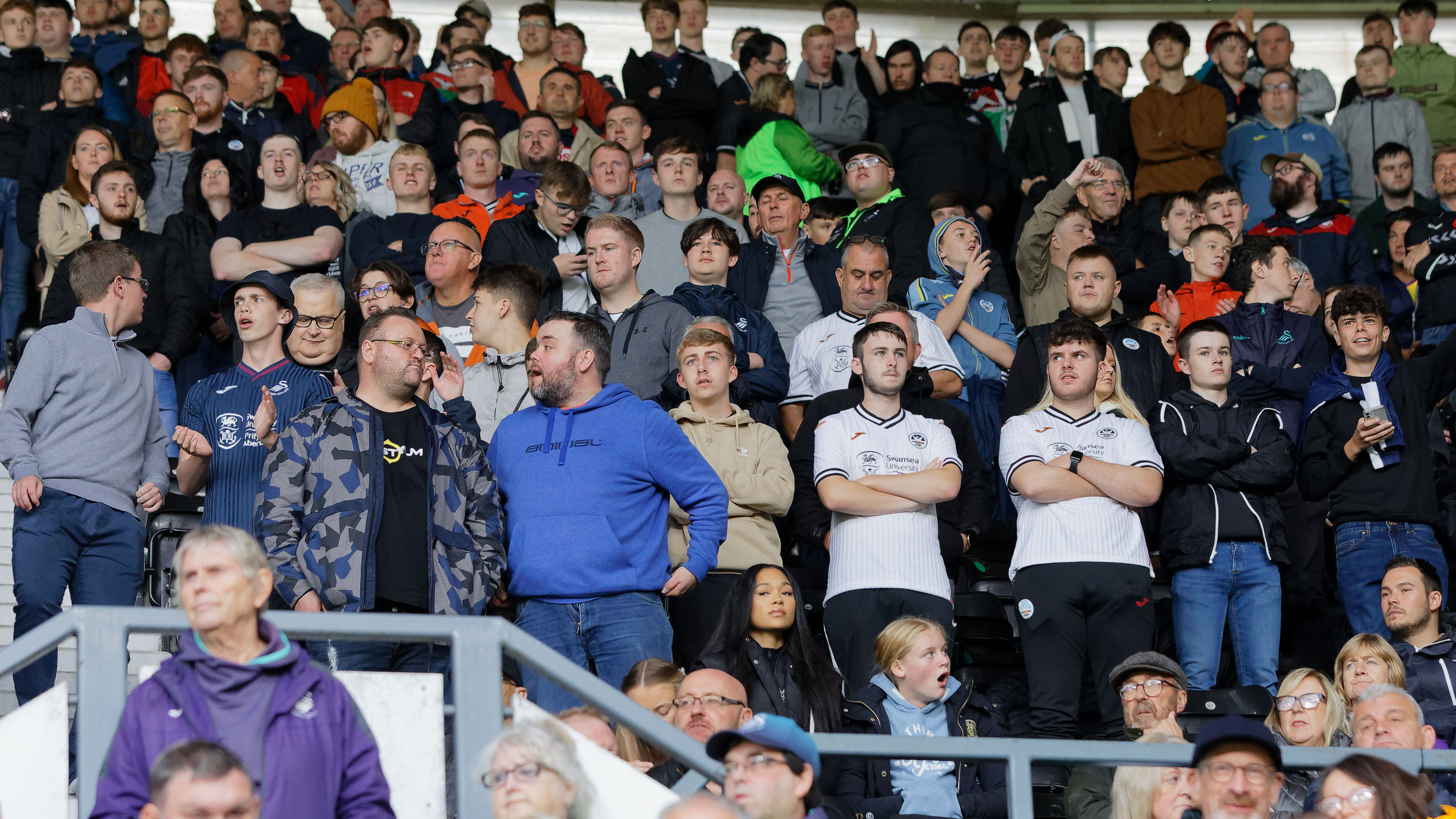 Swansea City supporters