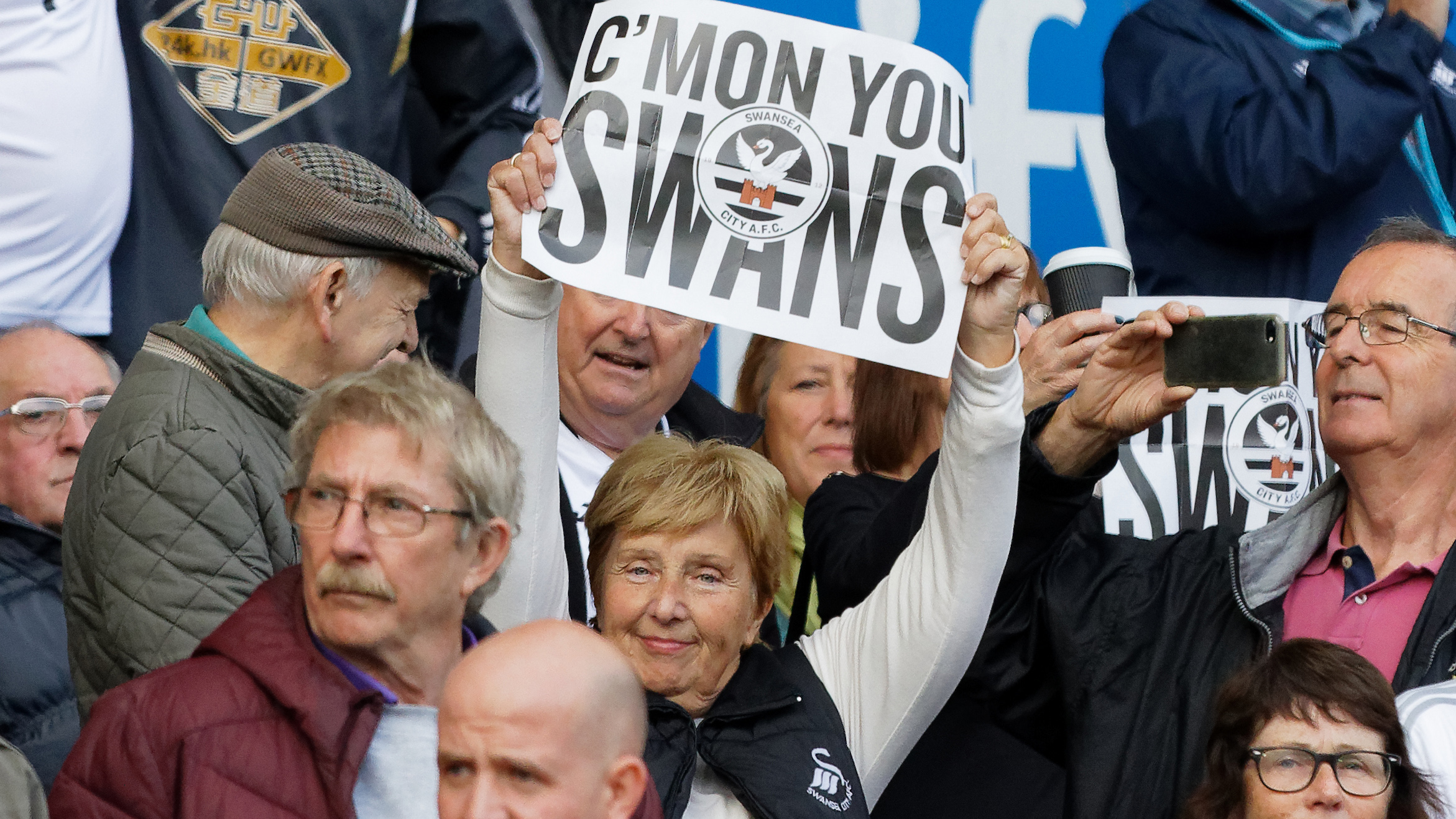 Swansea City supporters