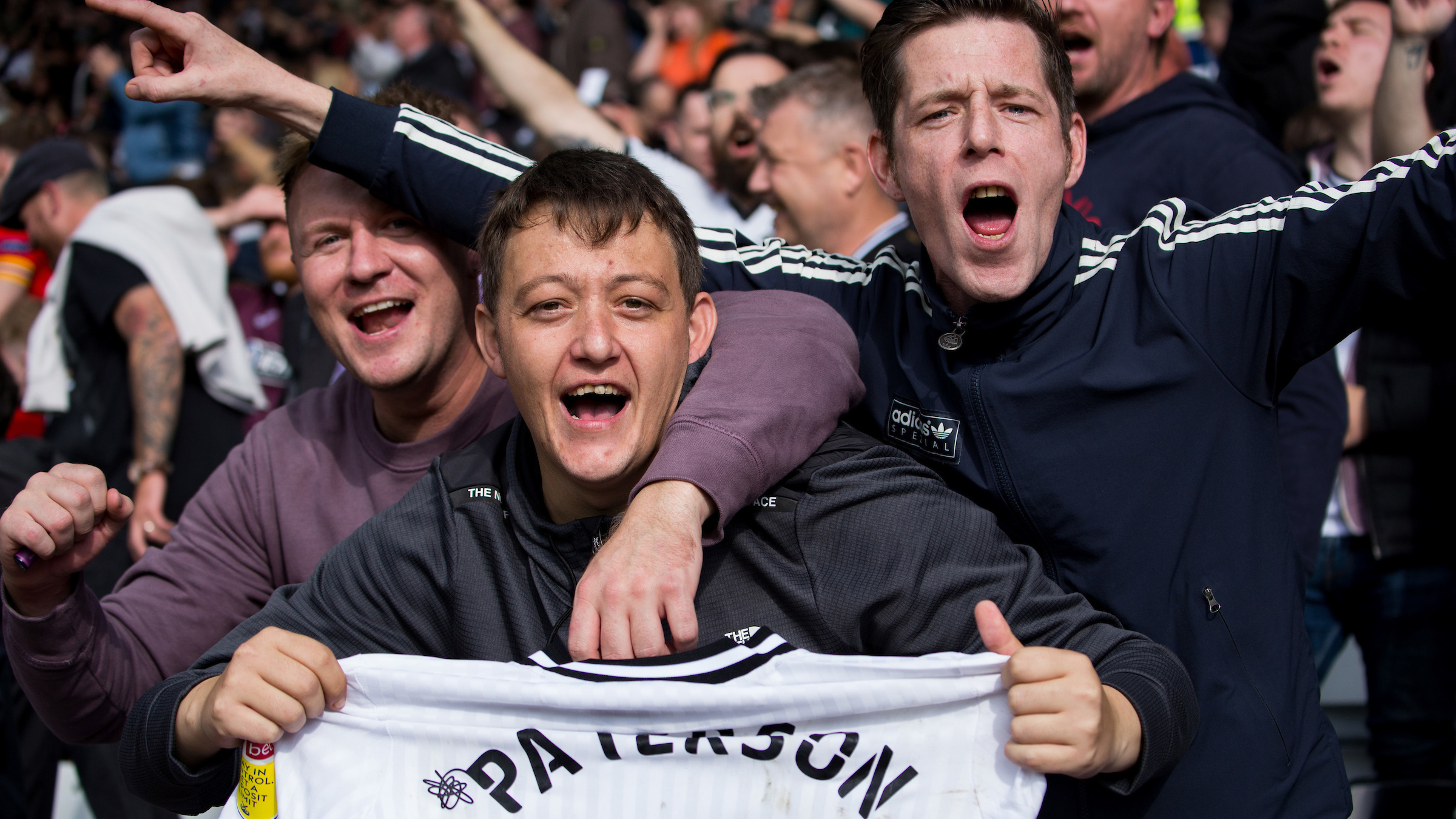 Swansea City supporters