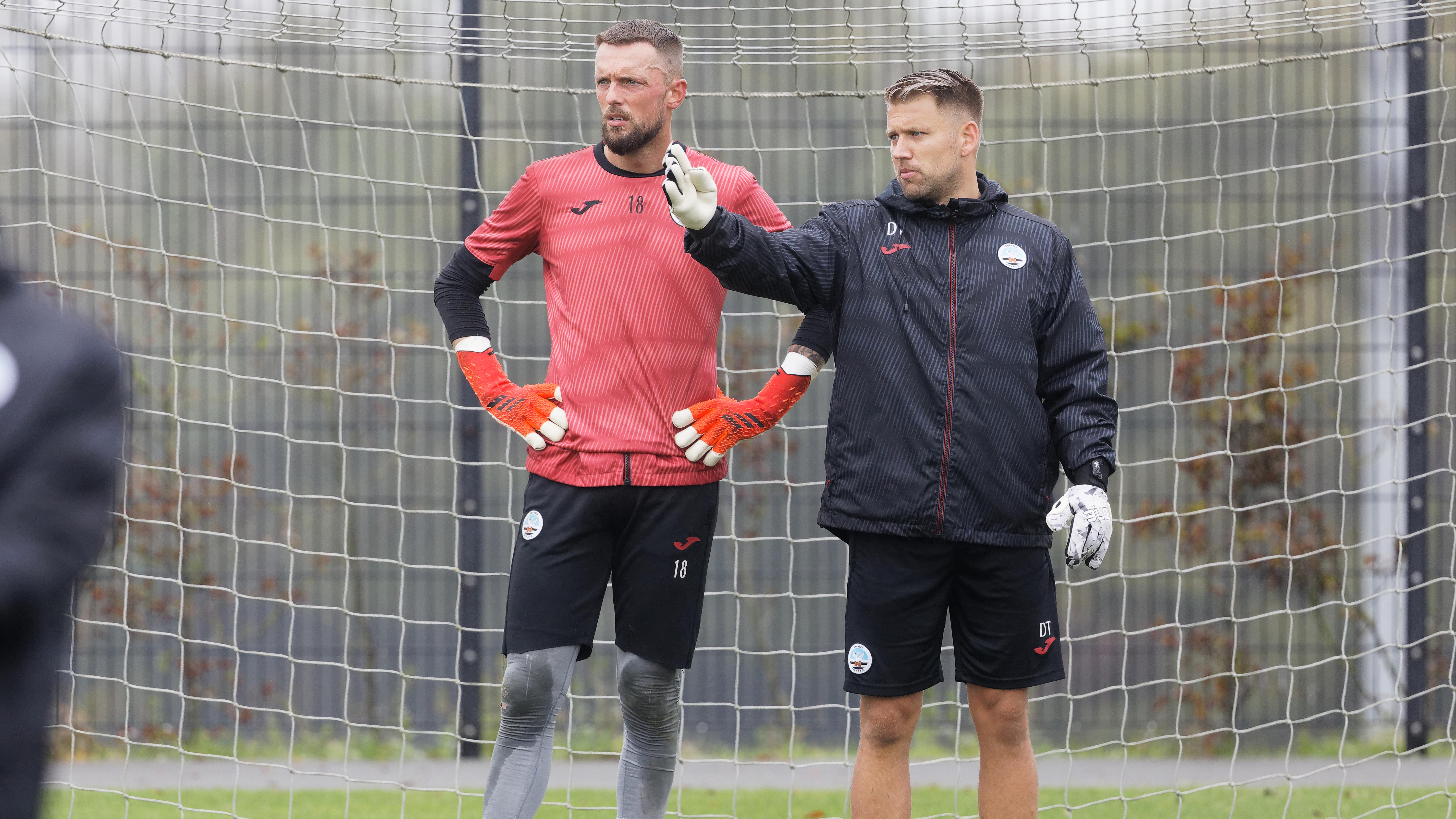 Ben Hamer and Dean Thornton