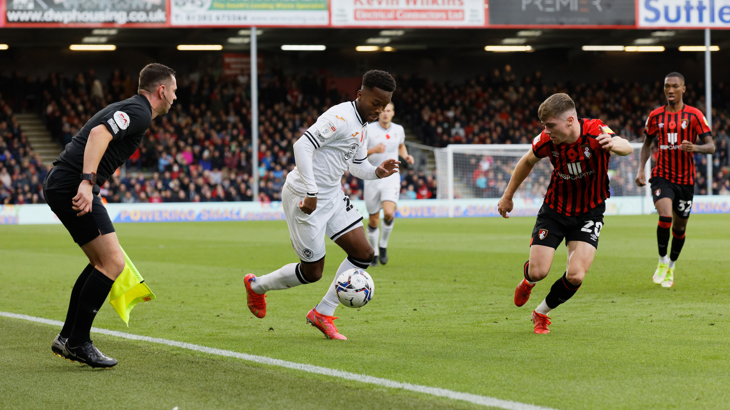 Bournemouth away Ethan Laird