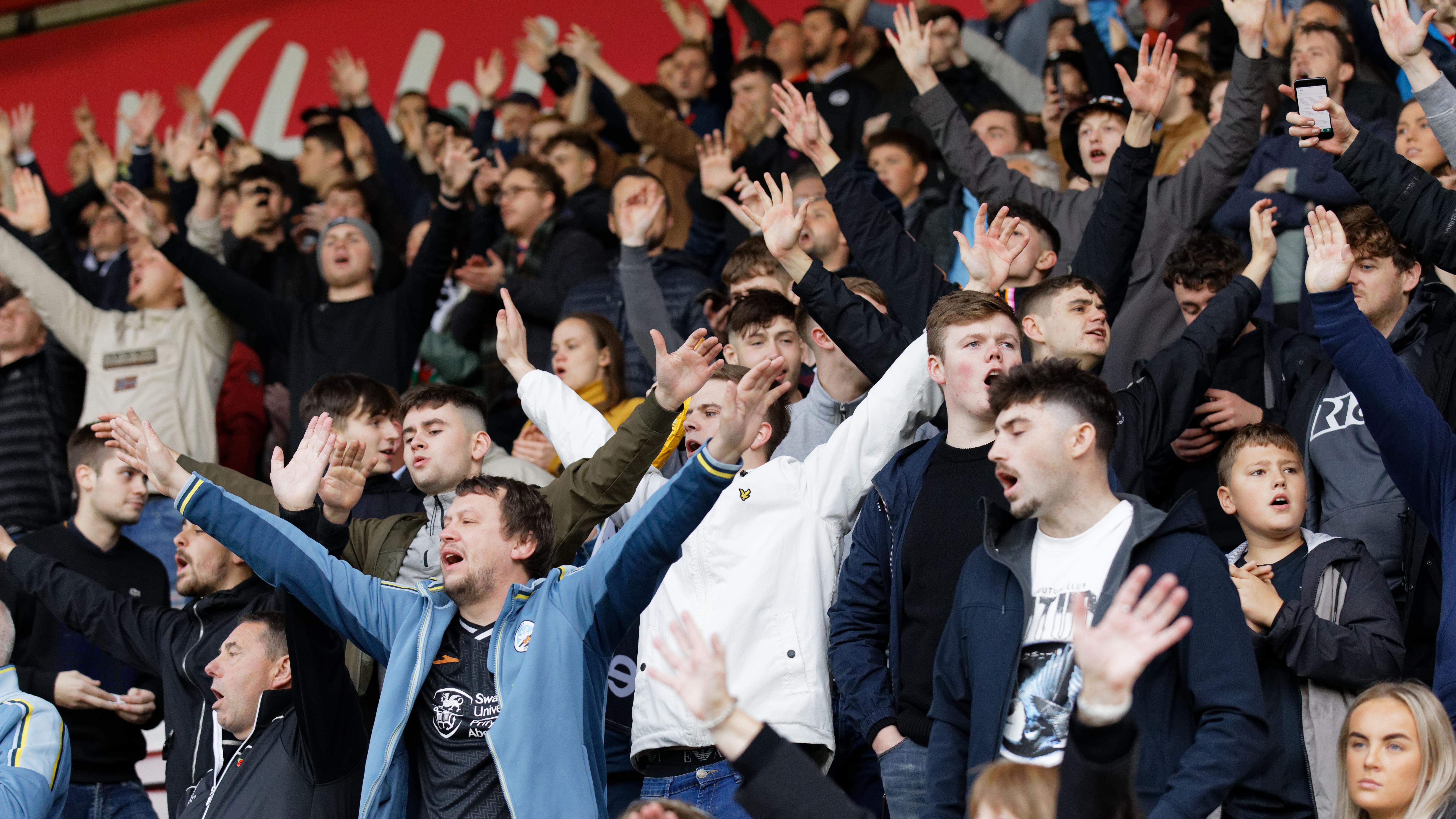 Swansea City supporters