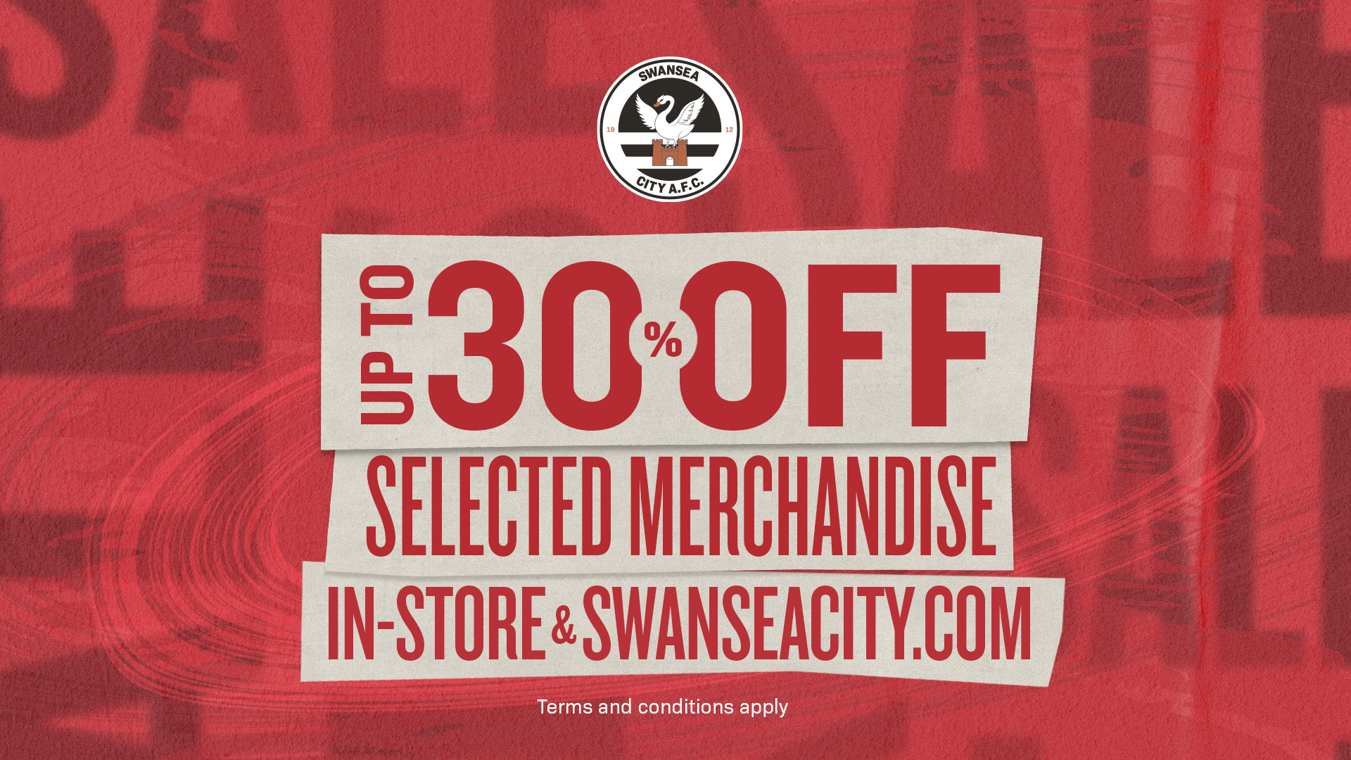 Club Shop 30 per cent off sale