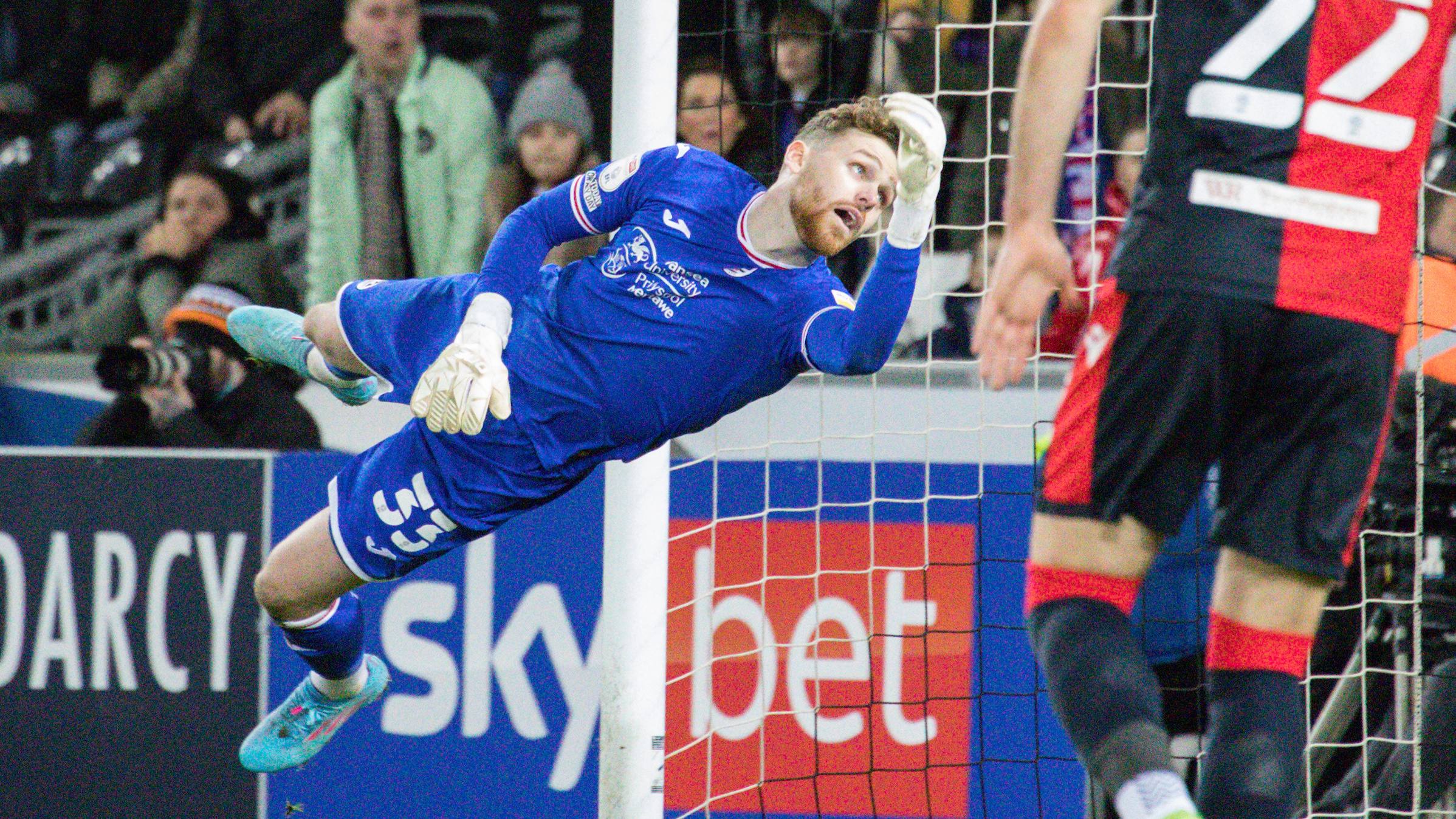 Swansea 0-1 Cardiff City: Aiden Flint fires Bluebirds to first