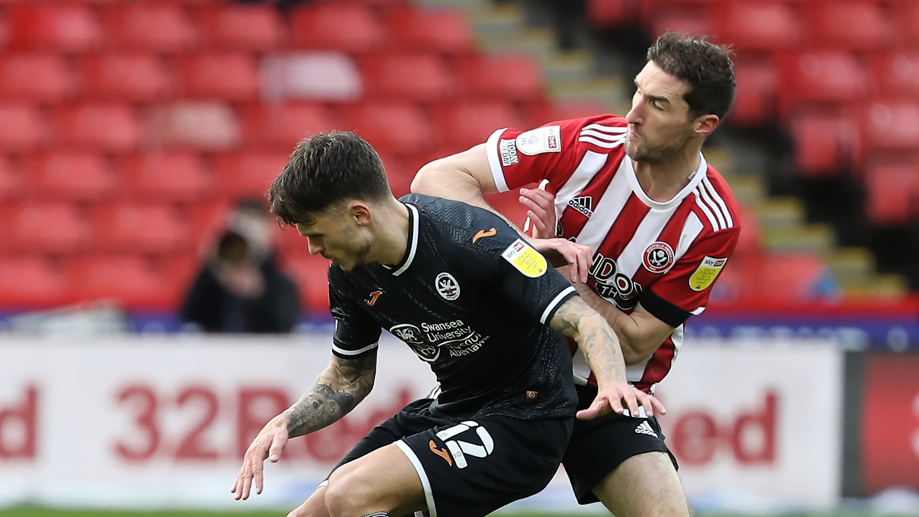 Sheffield United away Jamie Paterson