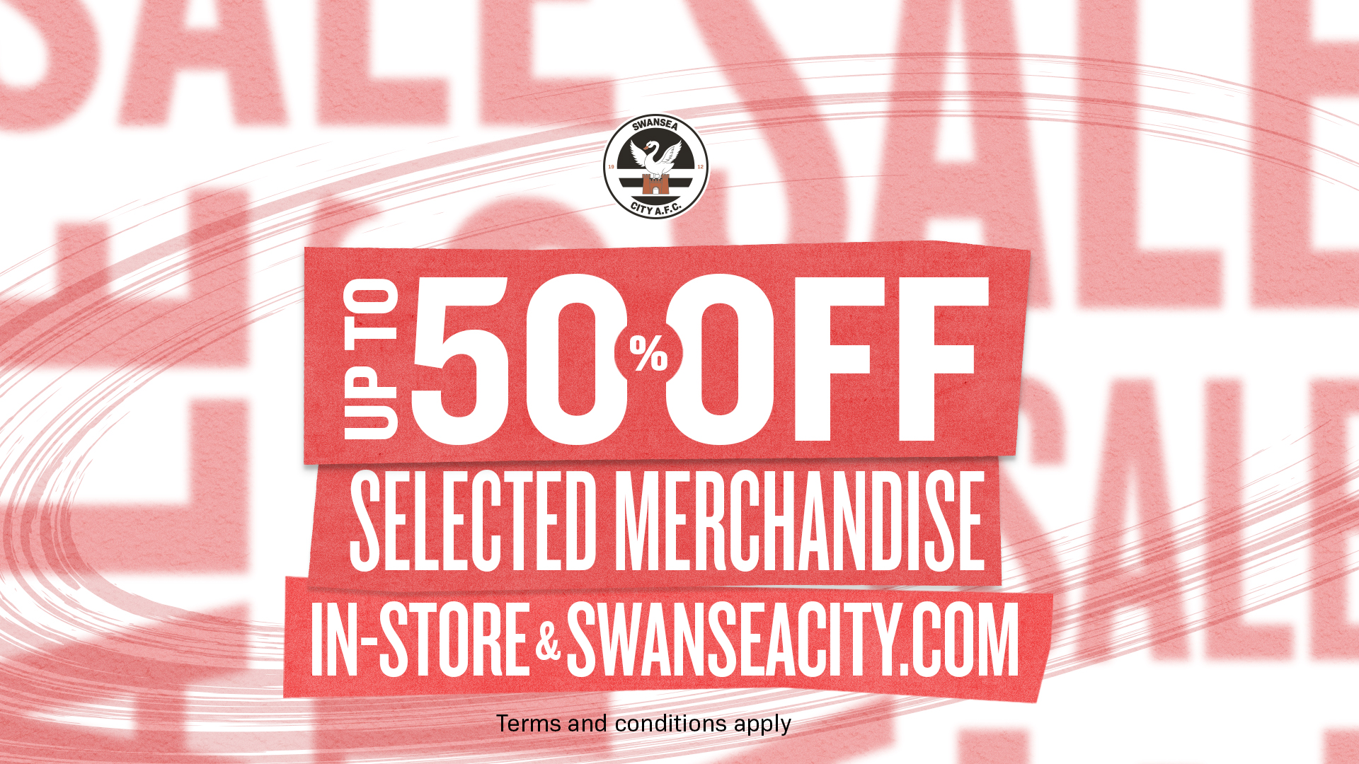 Swans 50 per cent off sale
